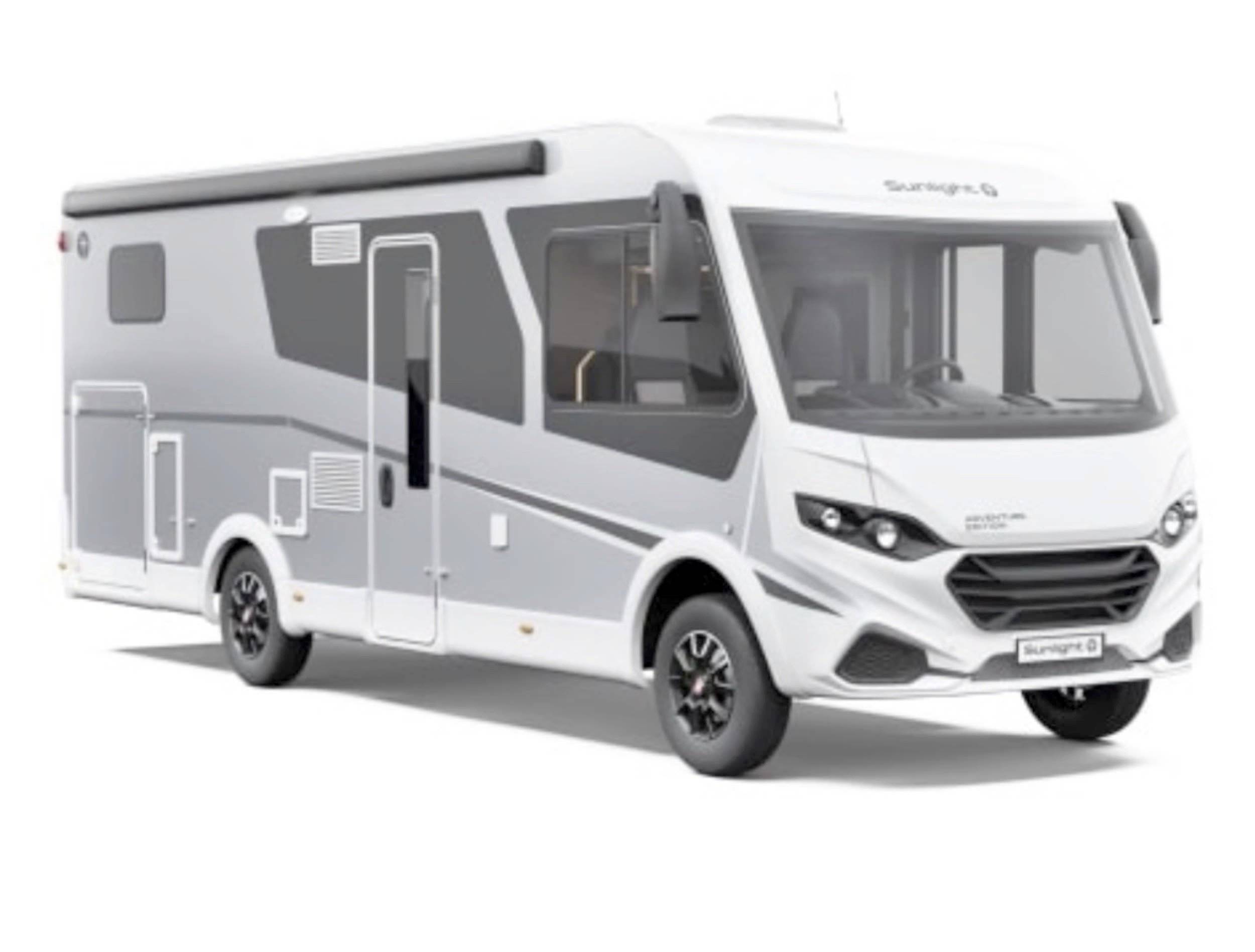Front view from 3/4 Fiat - Yescapa