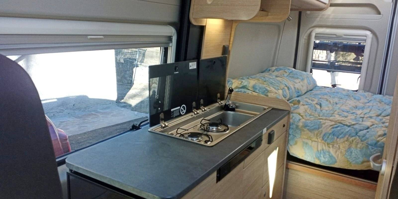 Eethoek Citroën Citroën jumper - Yescapa