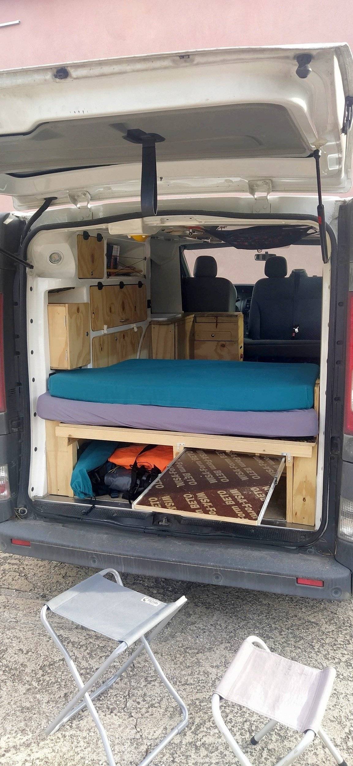 aménagement personnel Renault trafic 