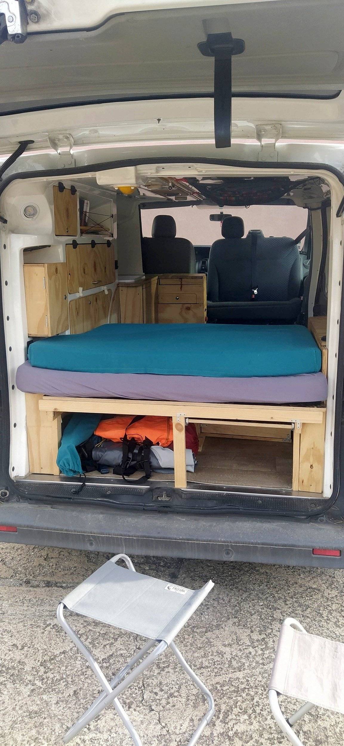 aménagement personnel Renault trafic 