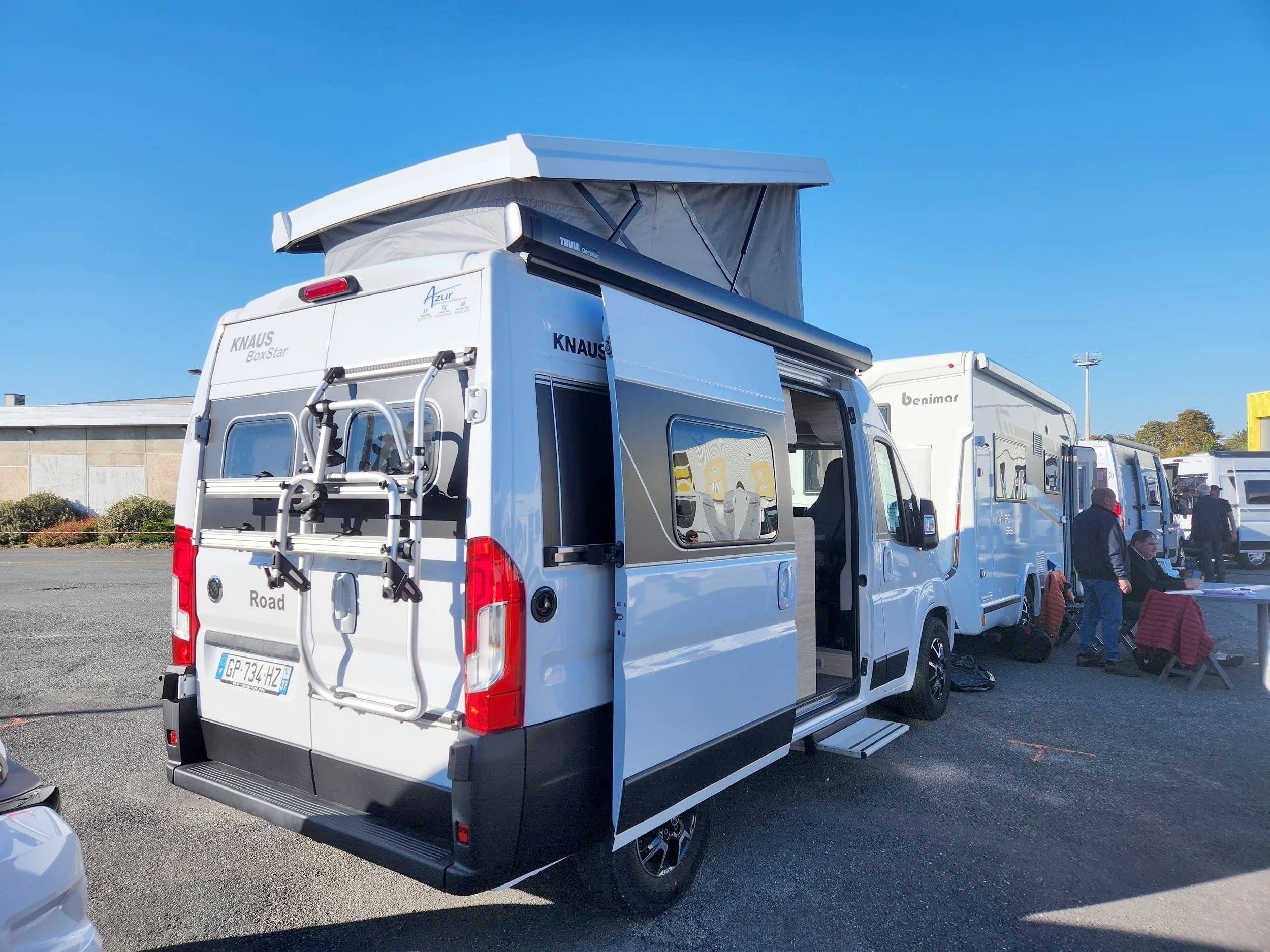 Vista part posterior del vehicle Volkswagen Kepler One - Yescapa