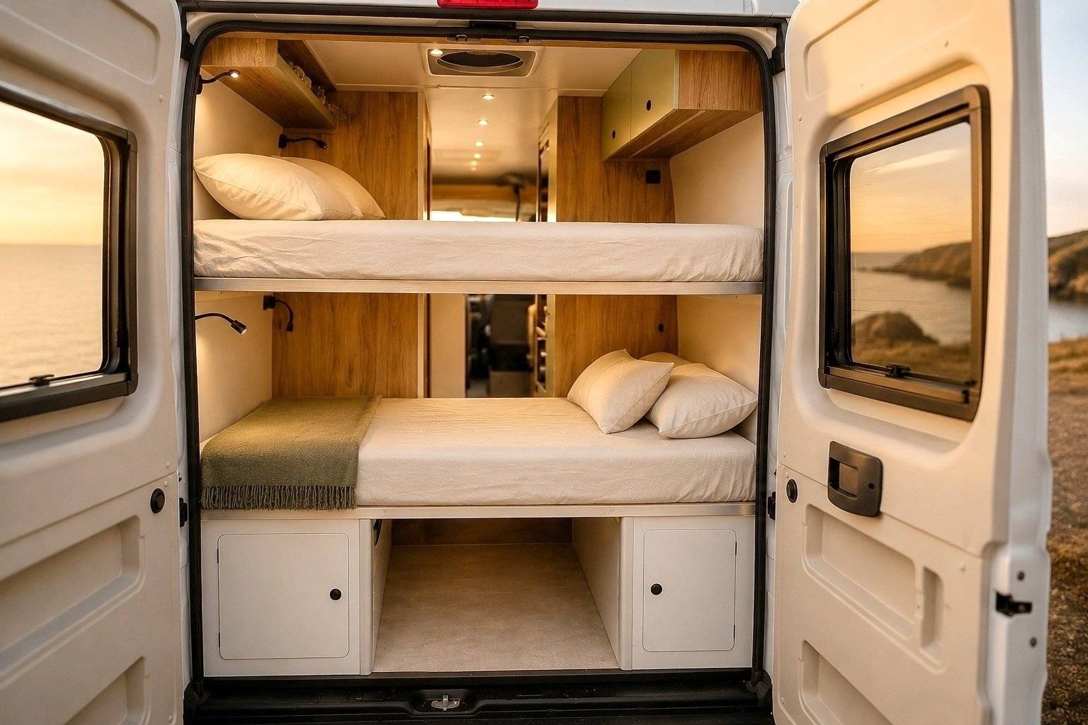 Berth Peugeot Boxer L3H2 - Yescapa