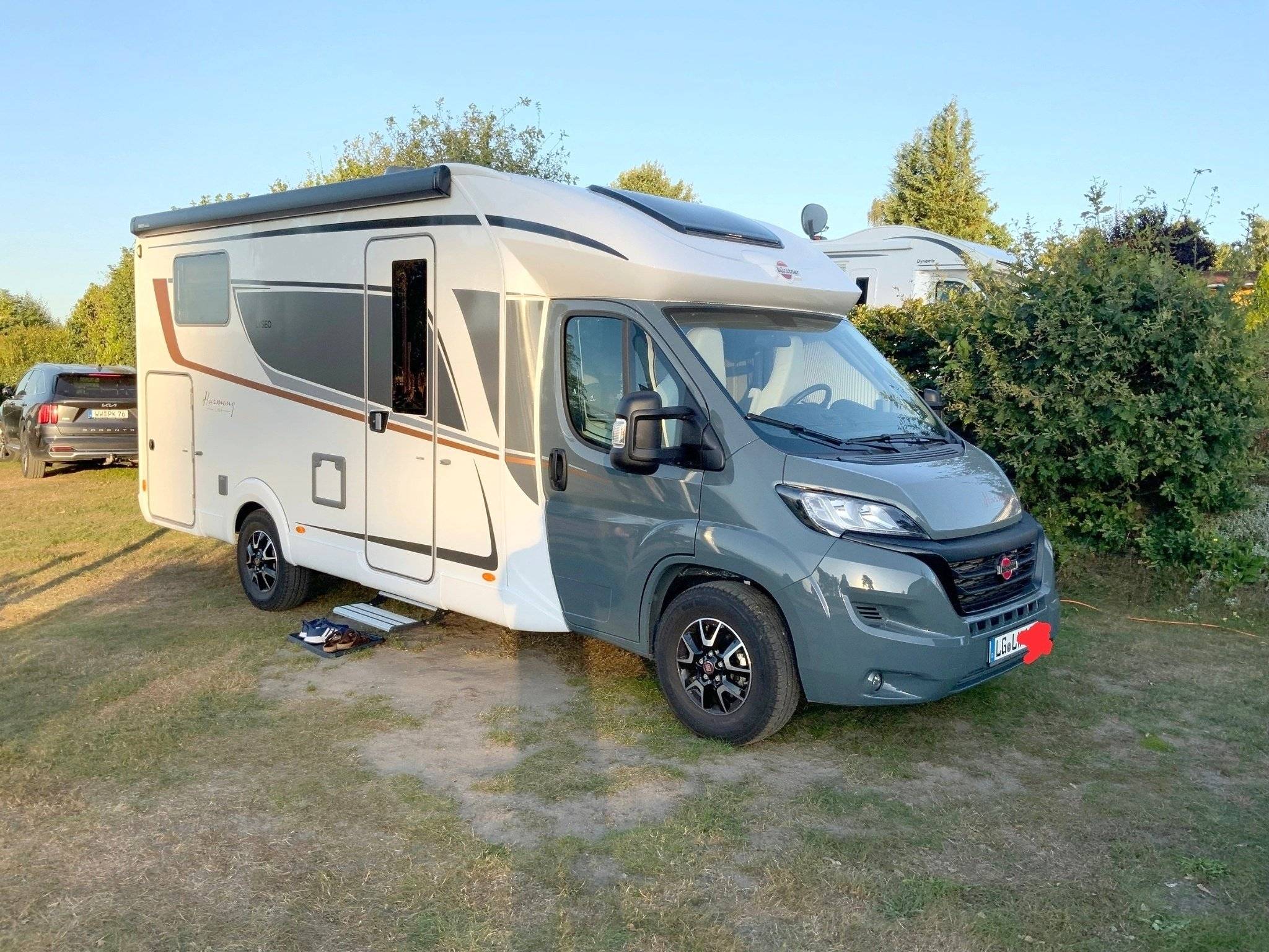 Voorkant 3/4 Fiat Fiat 2.3 Multijet 140 PS - Yescapa
