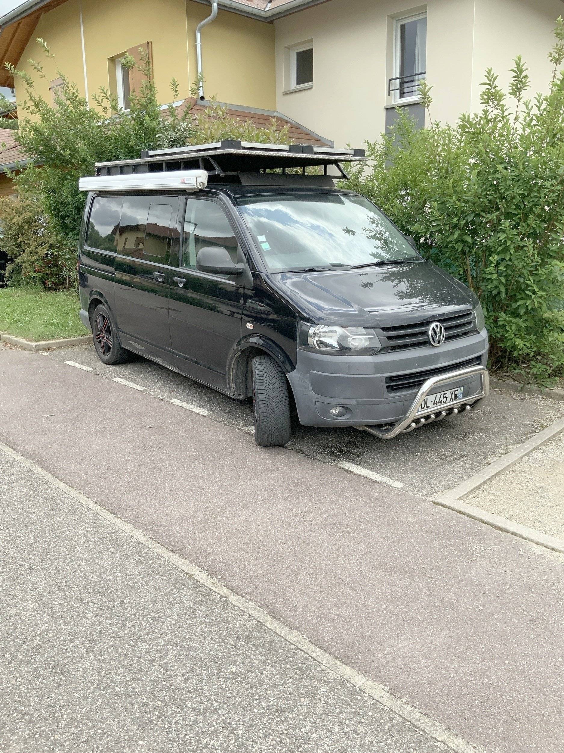 A Volkswagen Transporter