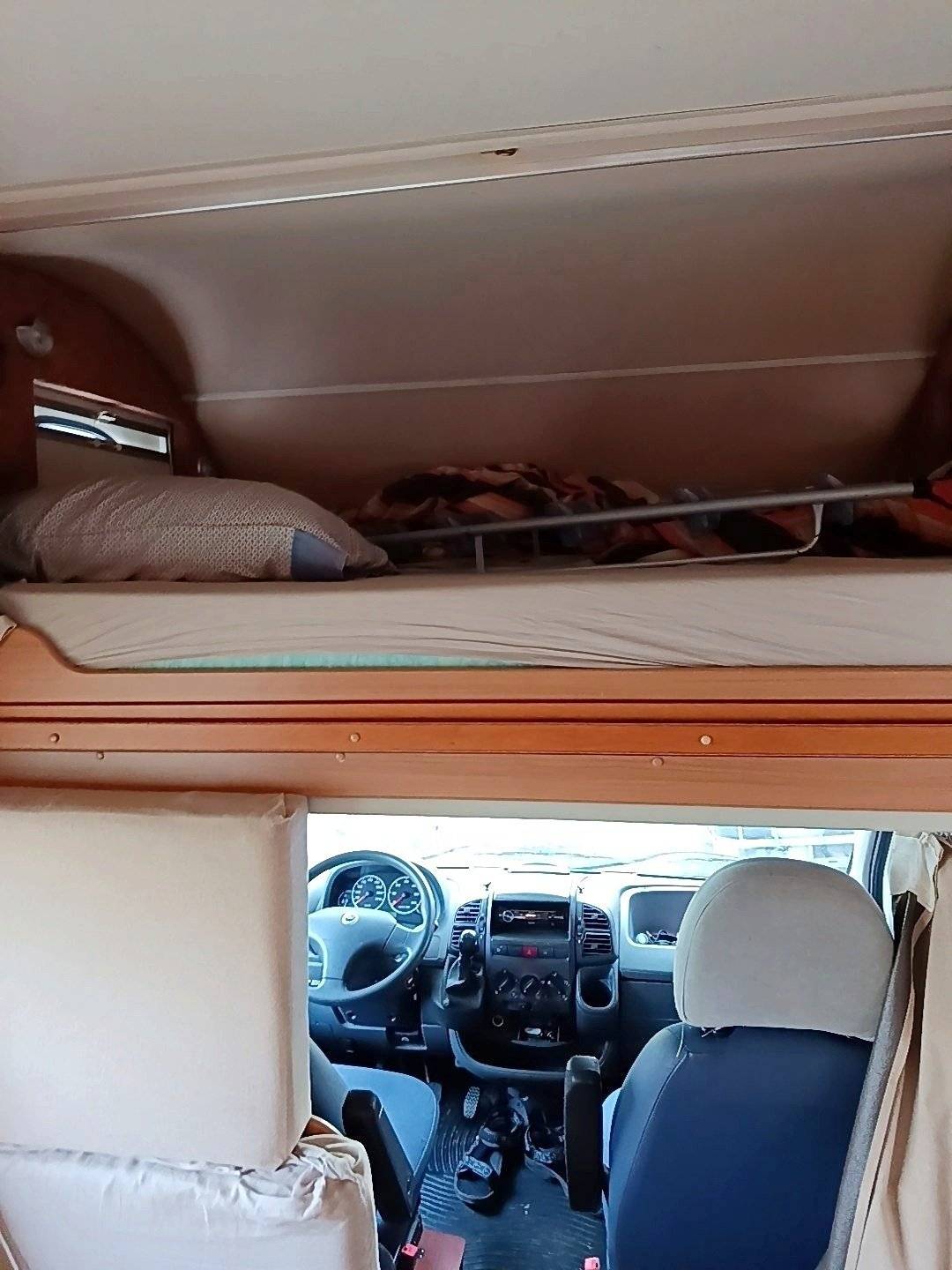 Berth Fiat 2.8JTD - Yescapa