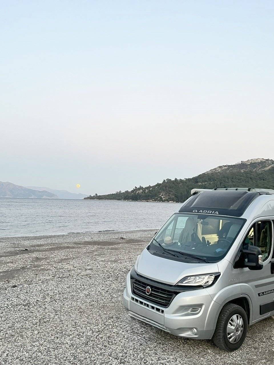 Front view from 3/4 Fiat Fiat ducato - Yescapa