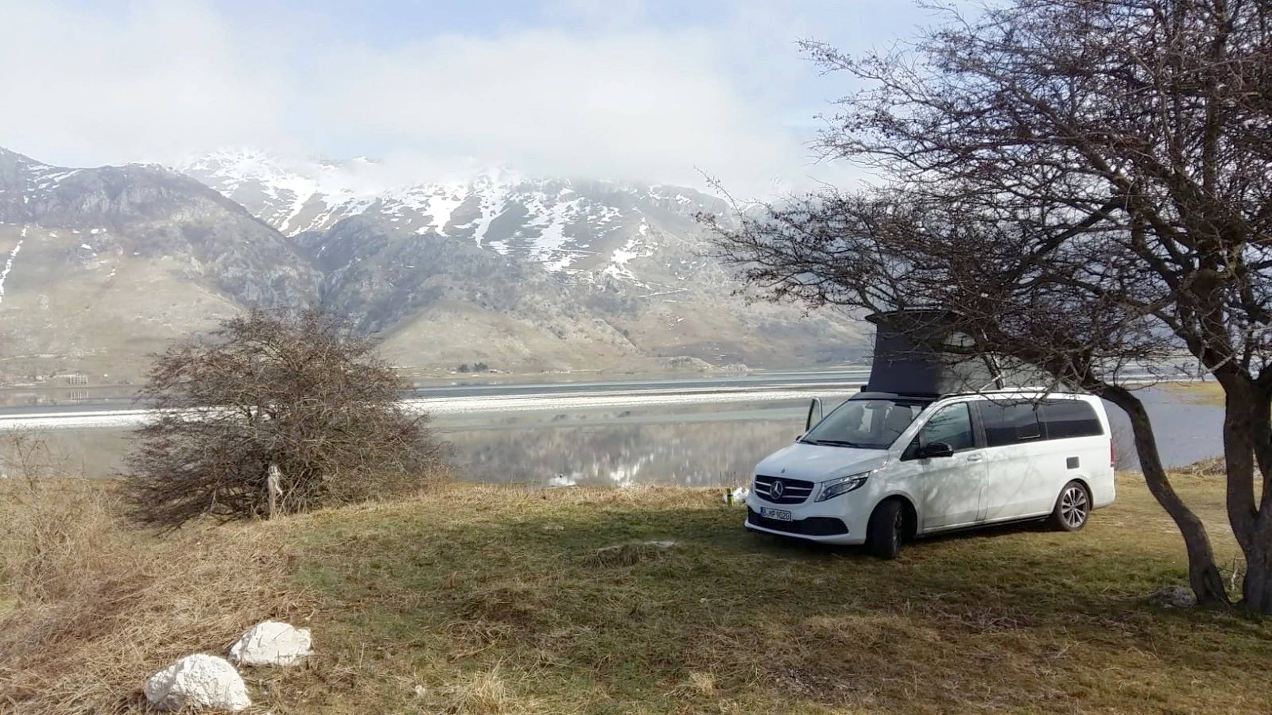 Voorkant 3/4 Mercedes Marco Polo - Yescapa