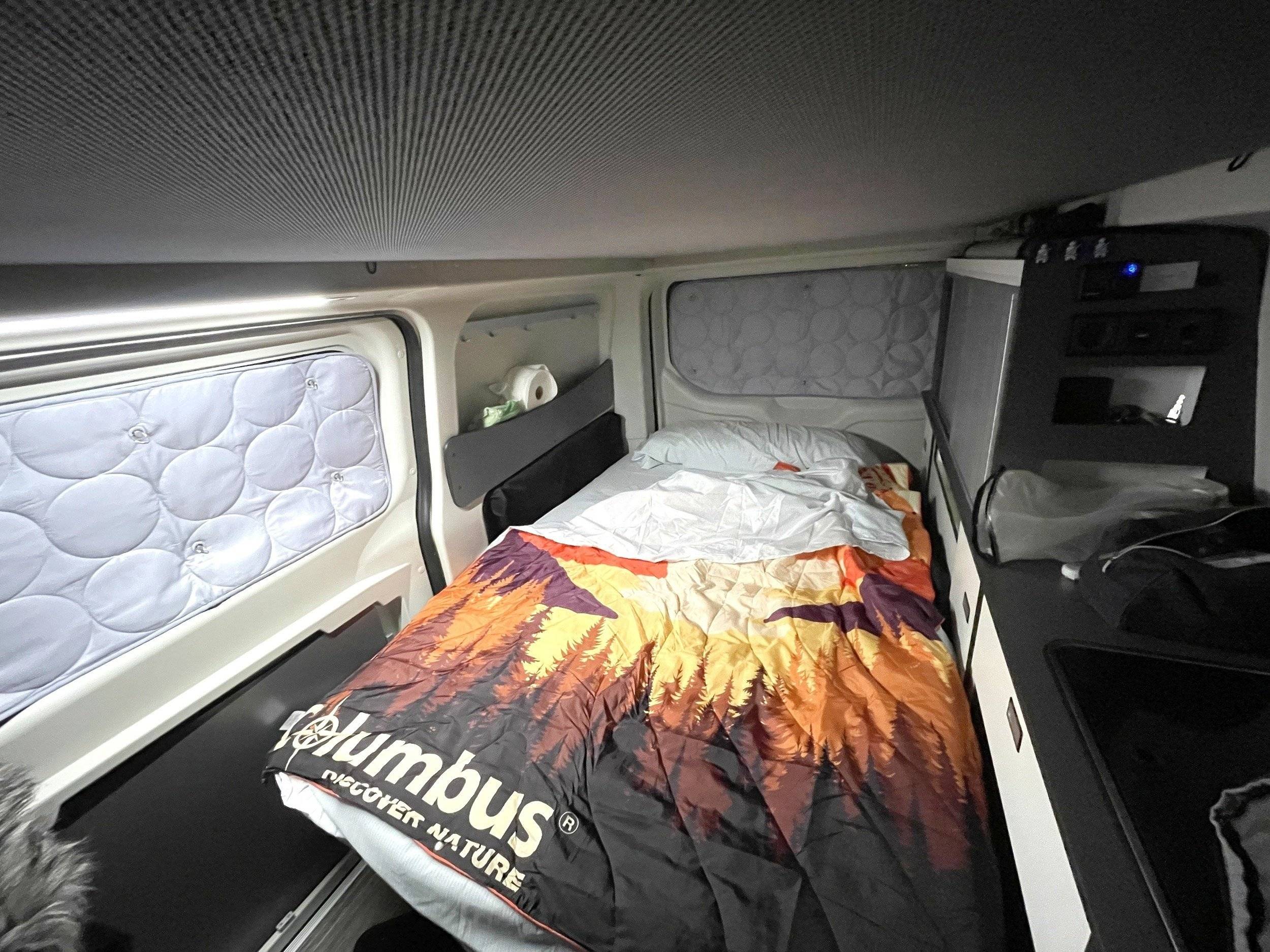 Plazas en cama Ford Transit Custom Panama P10 - Yescapa