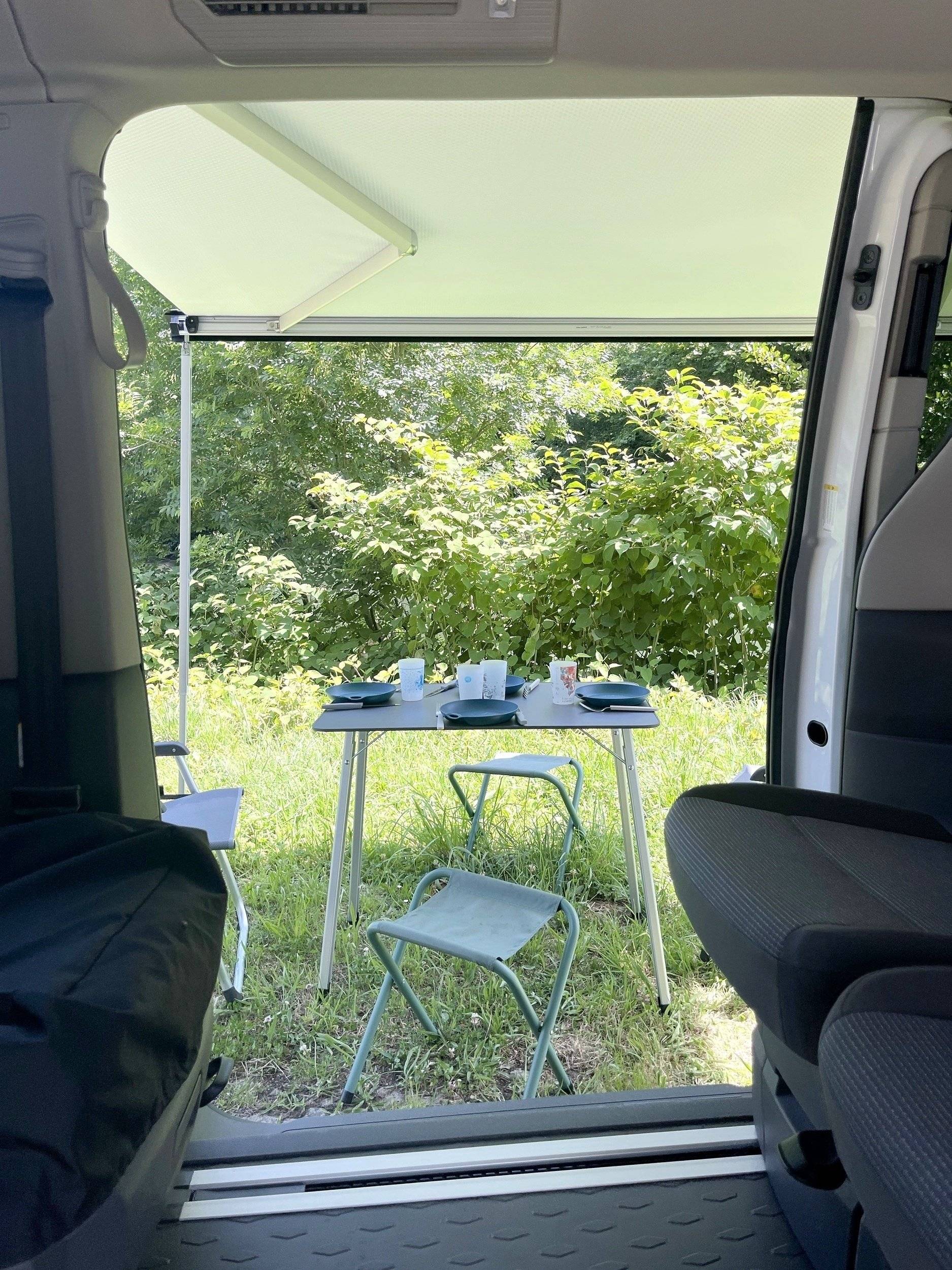 Coin repas Volkswagen California T7 - Yescapa