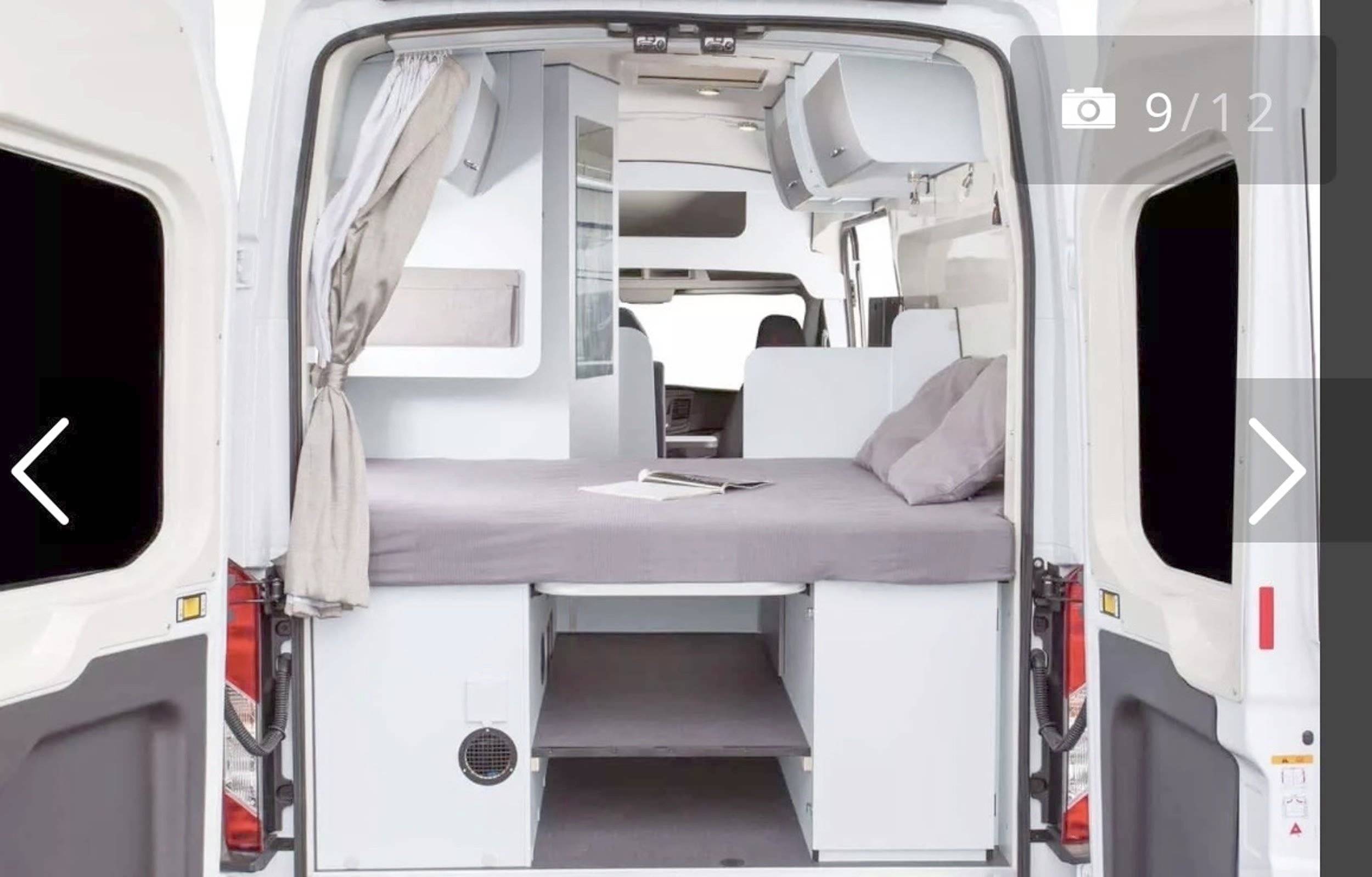 Plazas en cama Fiat Transit 2,0 l 170 ch - Yescapa