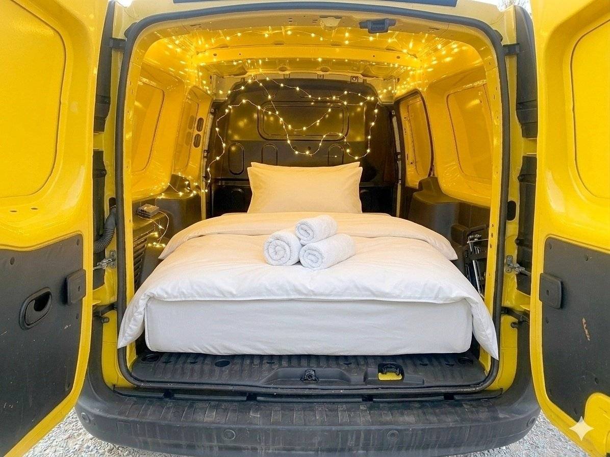 Vista del vehículo ángulo delantero Renault Kangoo Maxi - Yescapa