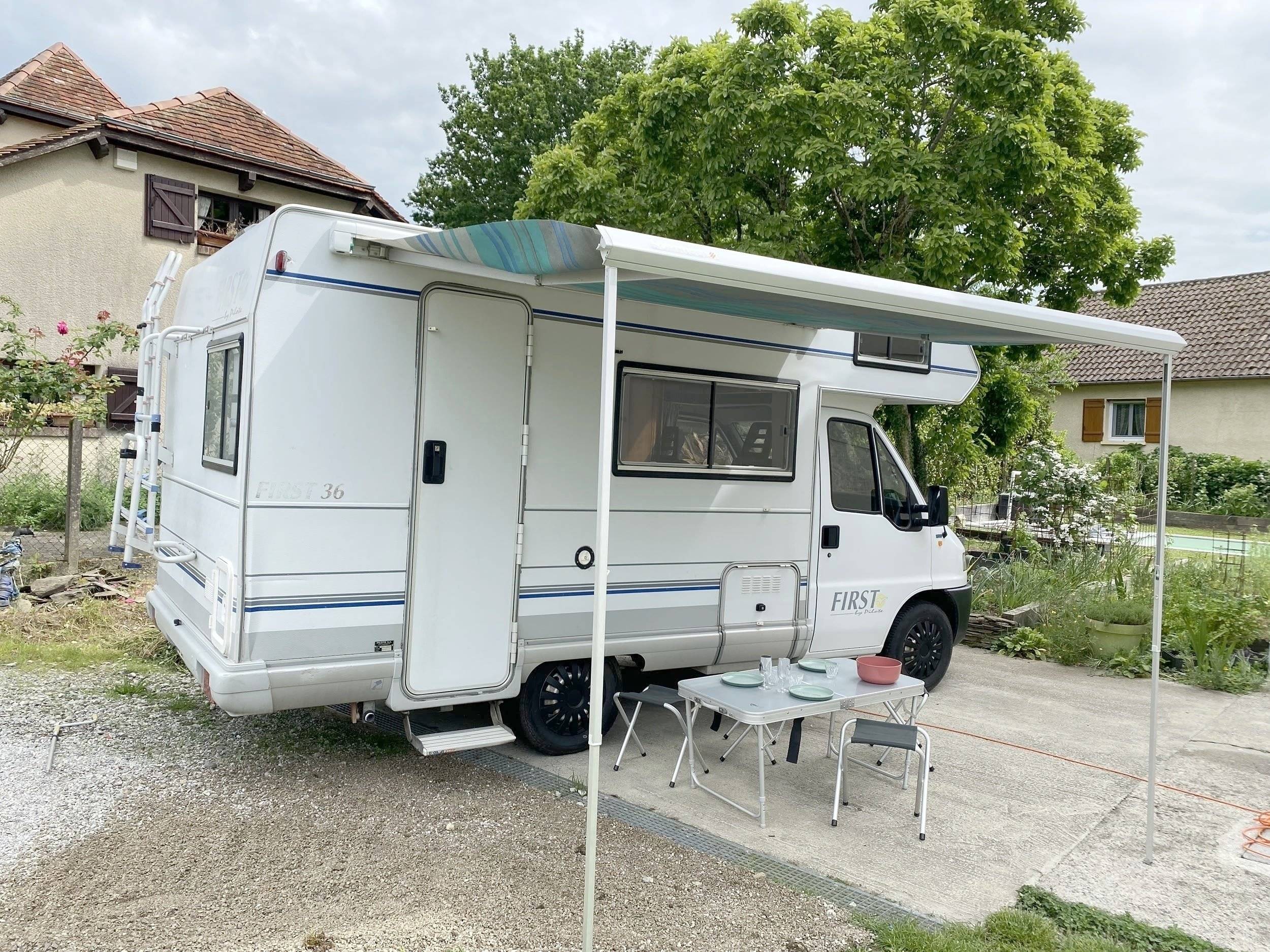 Vista de trás Fiat - Yescapa