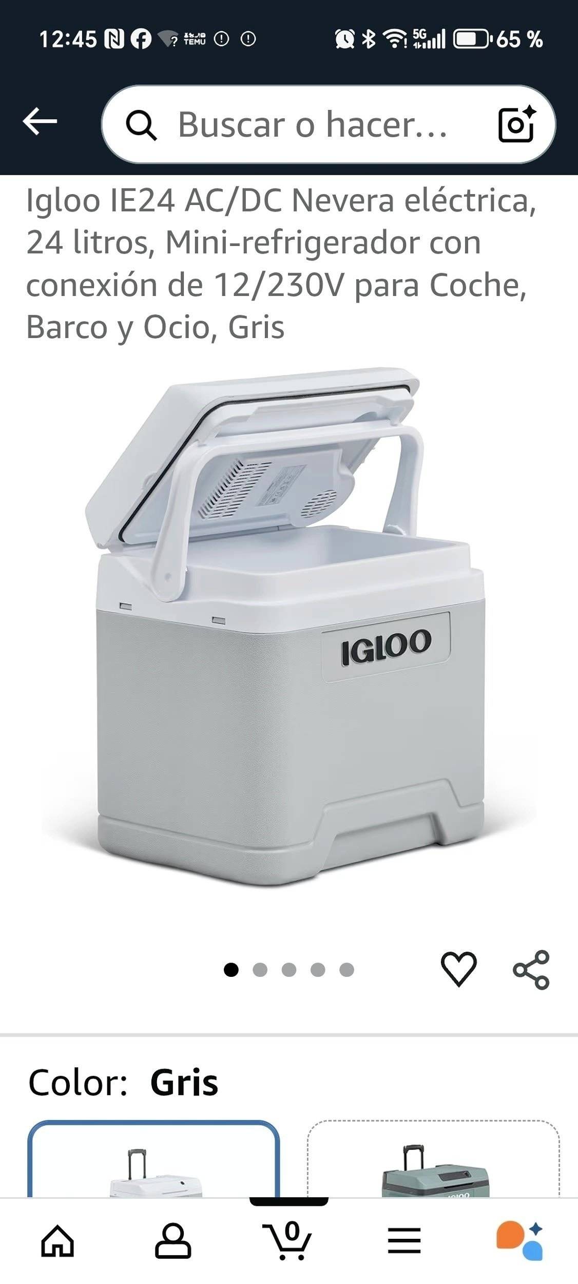 Camper Track Vanette Cargo