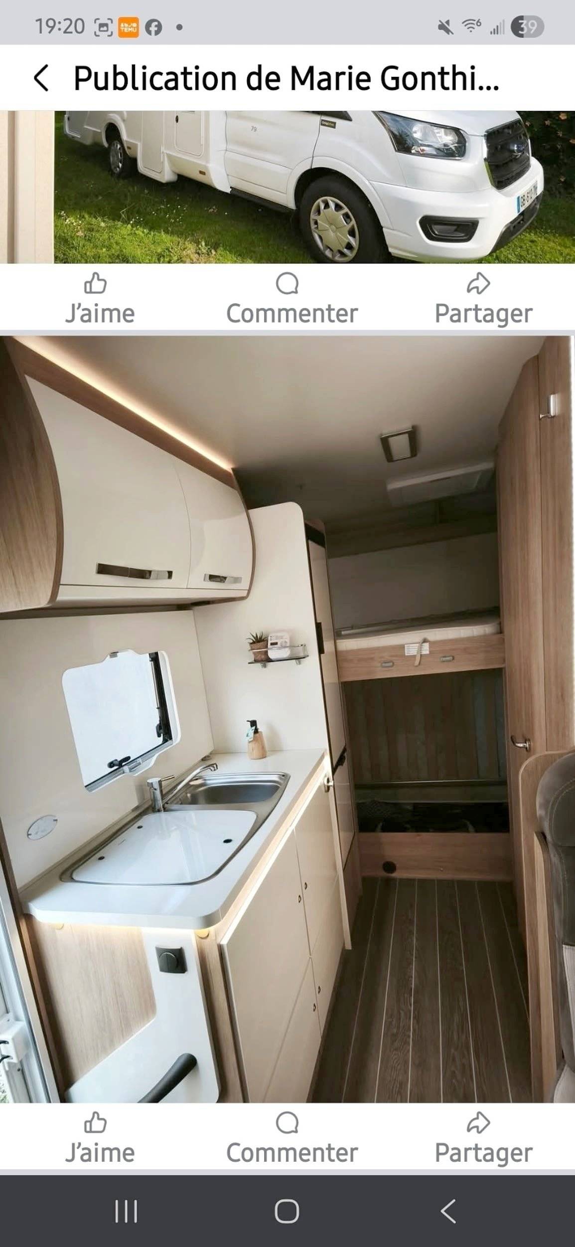 Cuina Ford Transit 2,0 l 130 ch - Yescapa