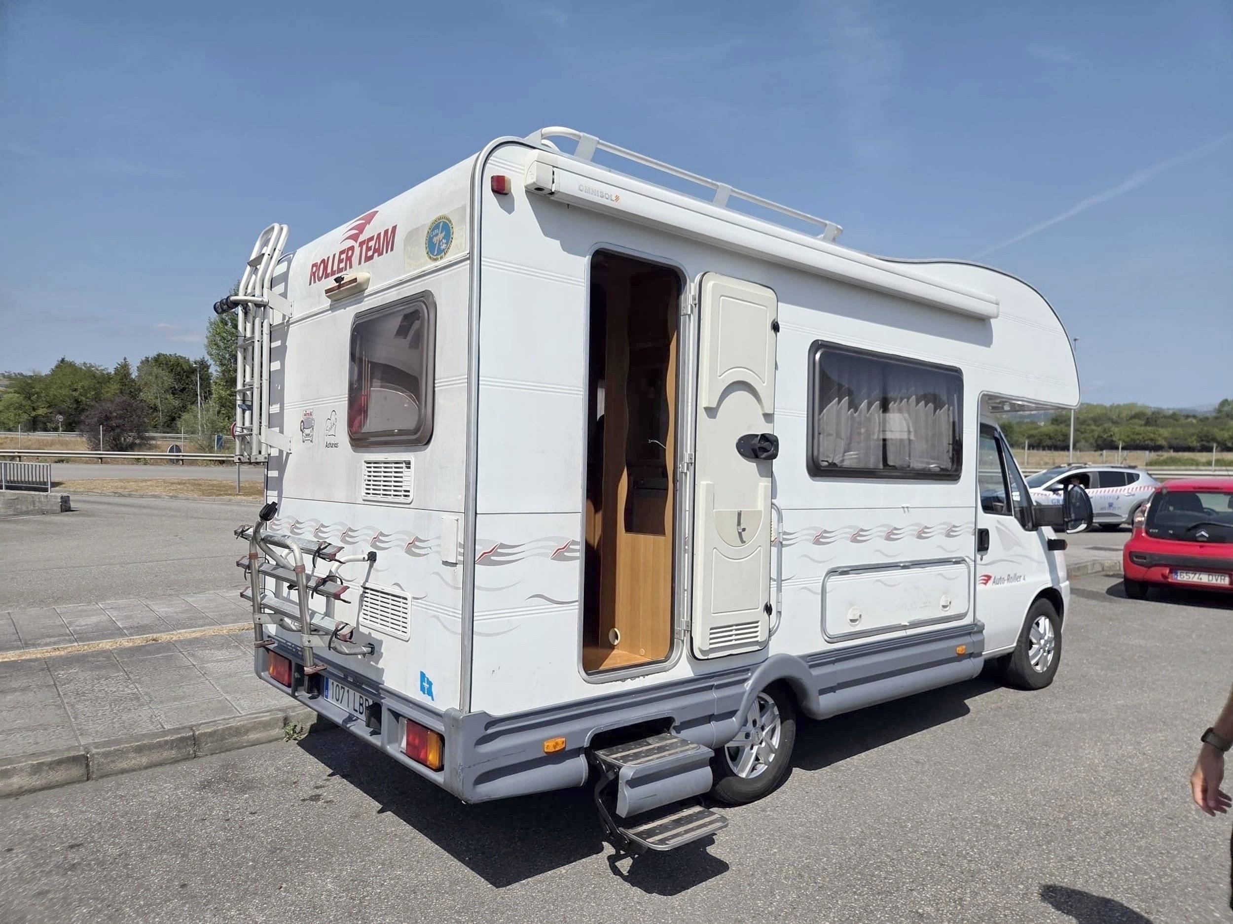 Achterkant Fiat Fiat trigano - Yescapa