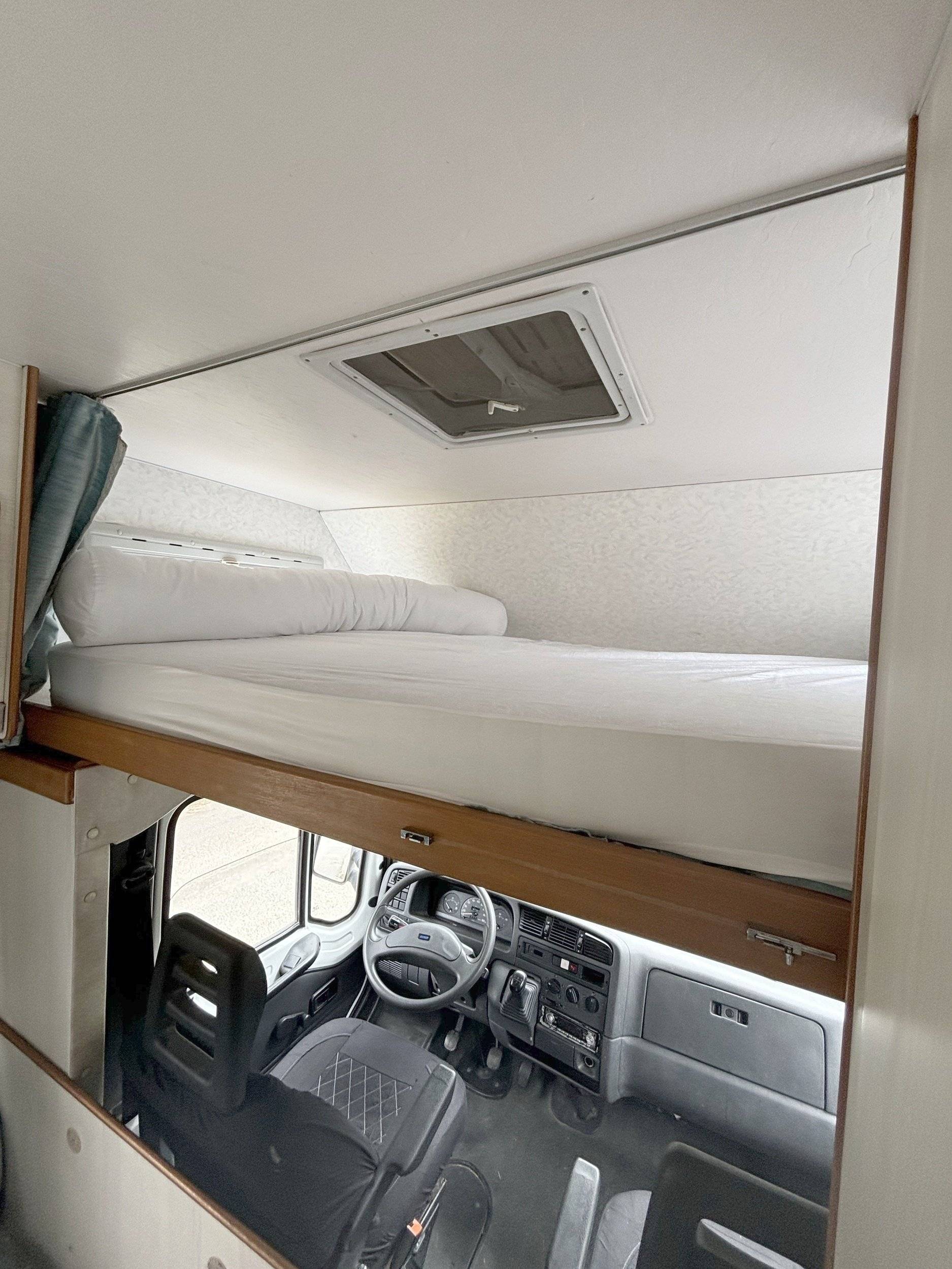 Couchages Fiat Ducato - Yescapa