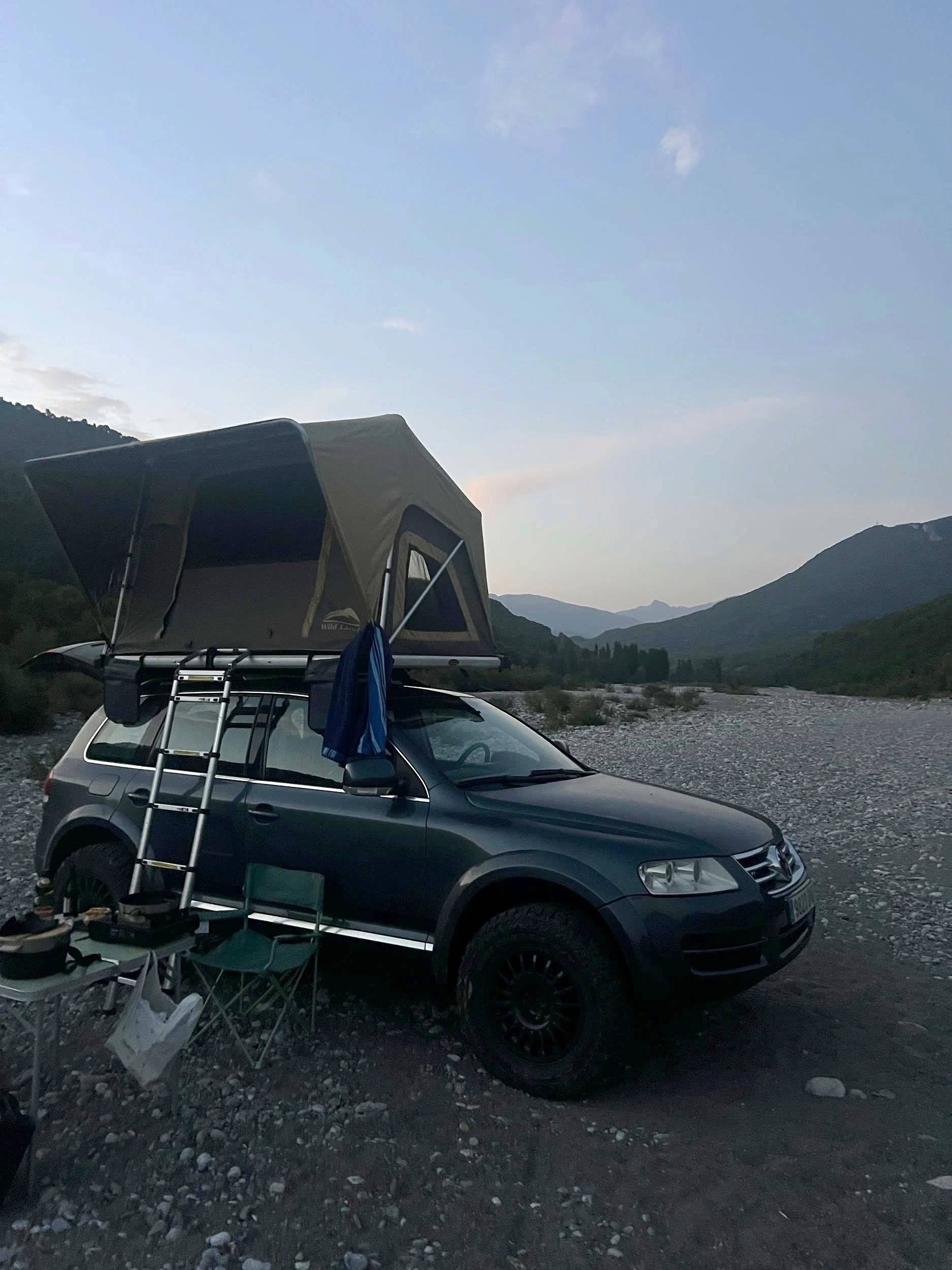 Área de jantar Volkswagen touareg - Yescapa