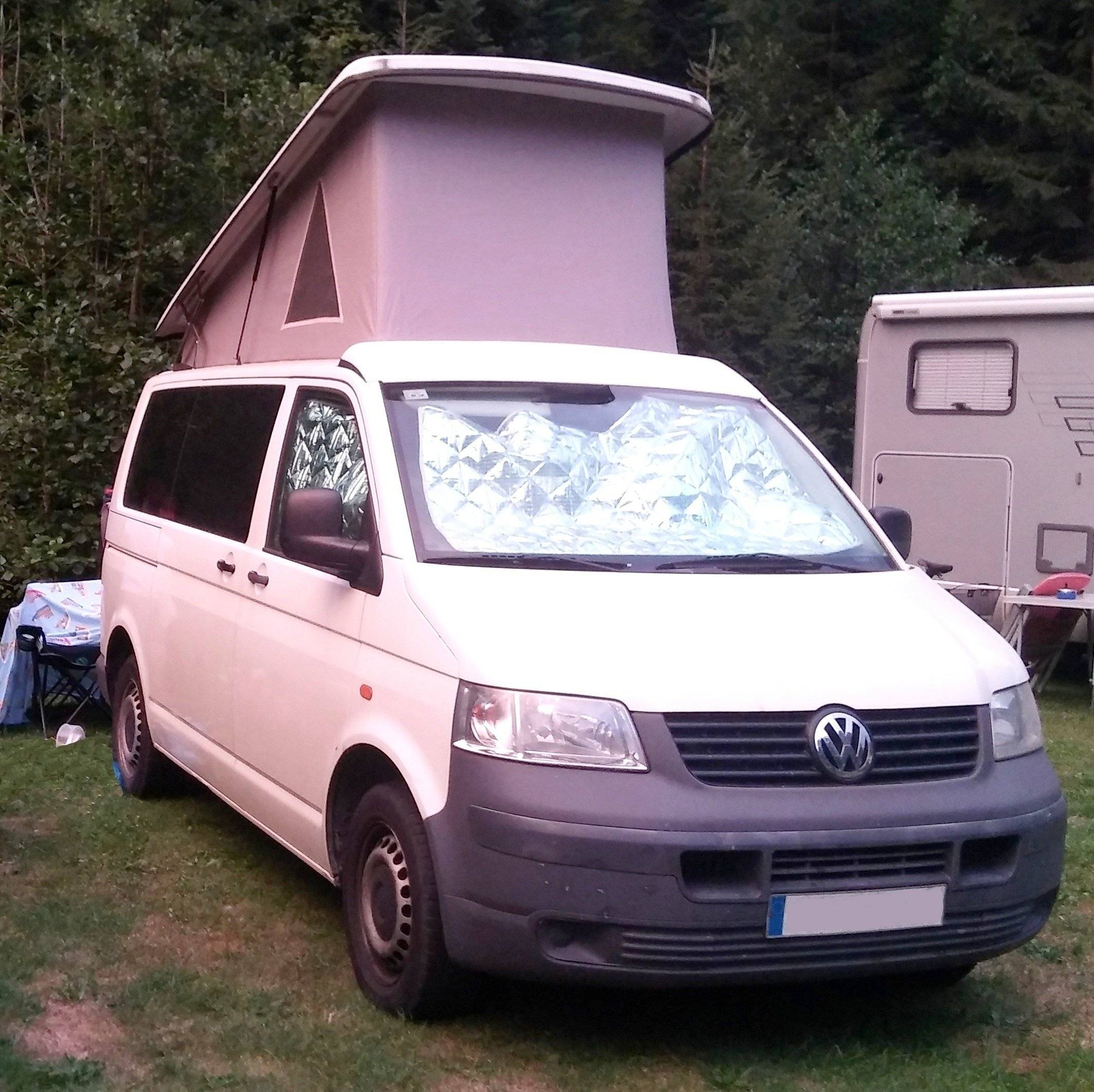 Vista de 3/4 Volkswagen - Yescapa