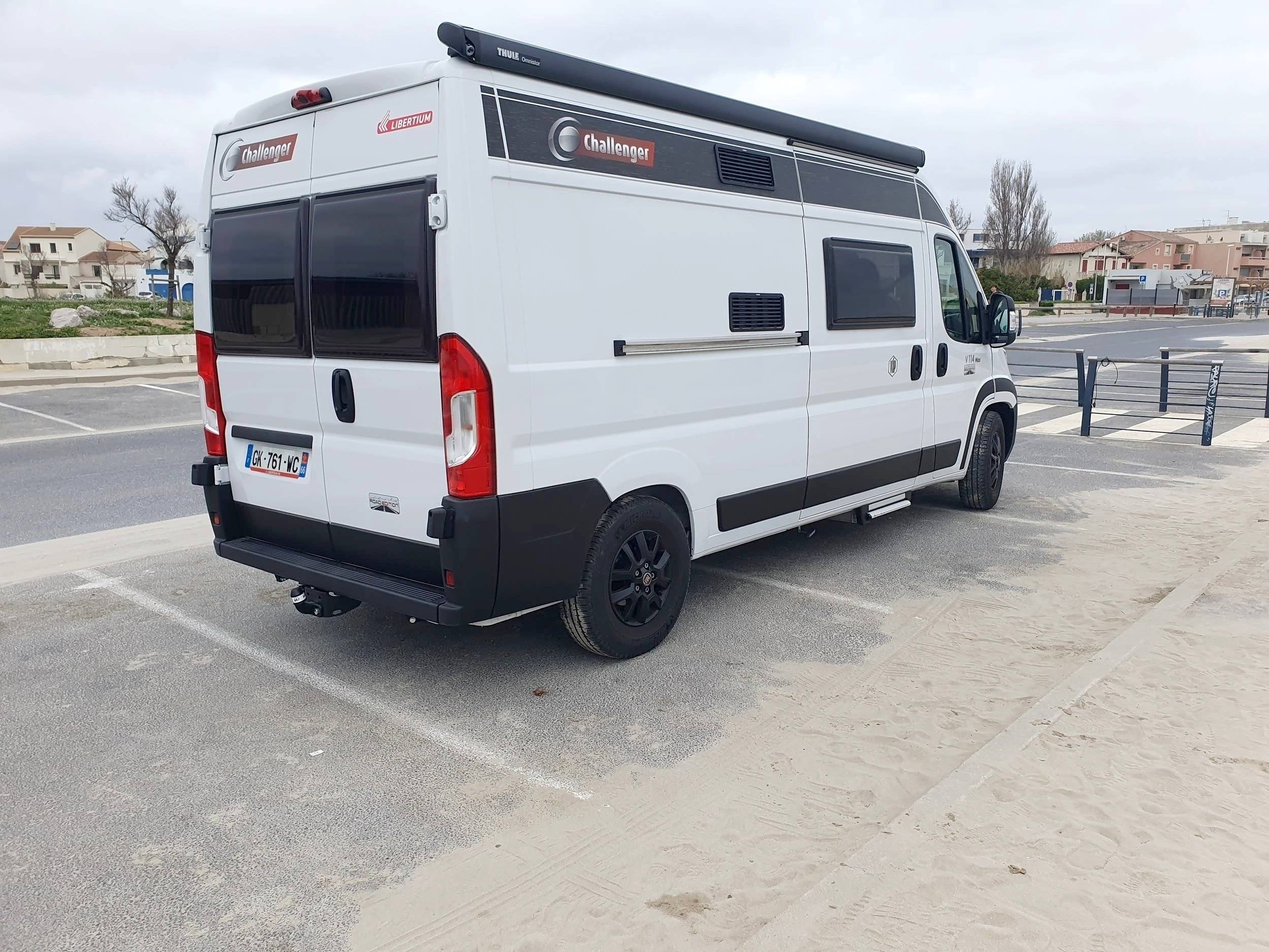 Voorkant 3/4 Fiat - Yescapa