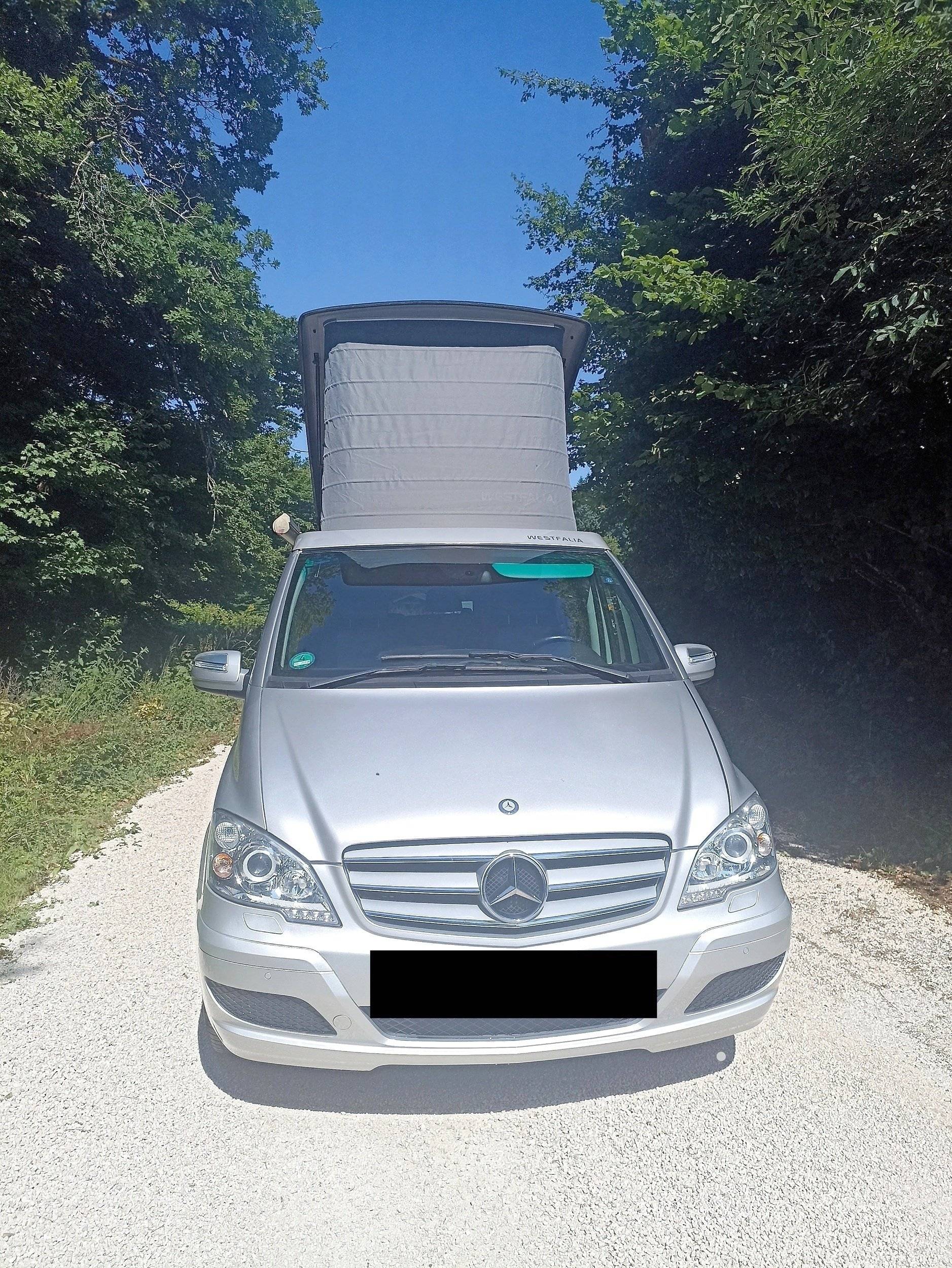 Schlafplätze Mercedes - Yescapa