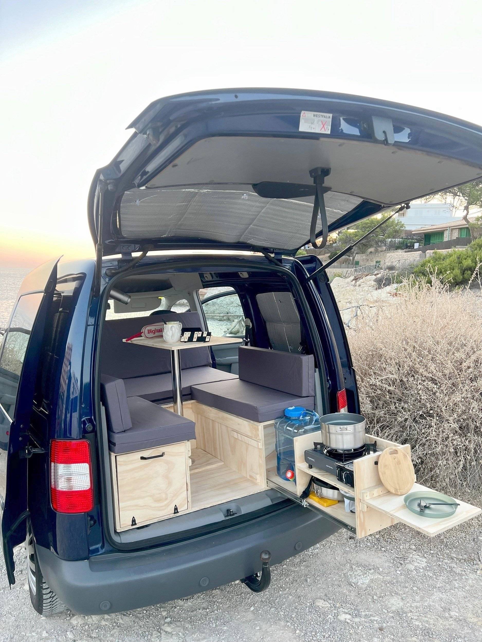 Kochnische Volkswagen volkswagen caddy - Yescapa