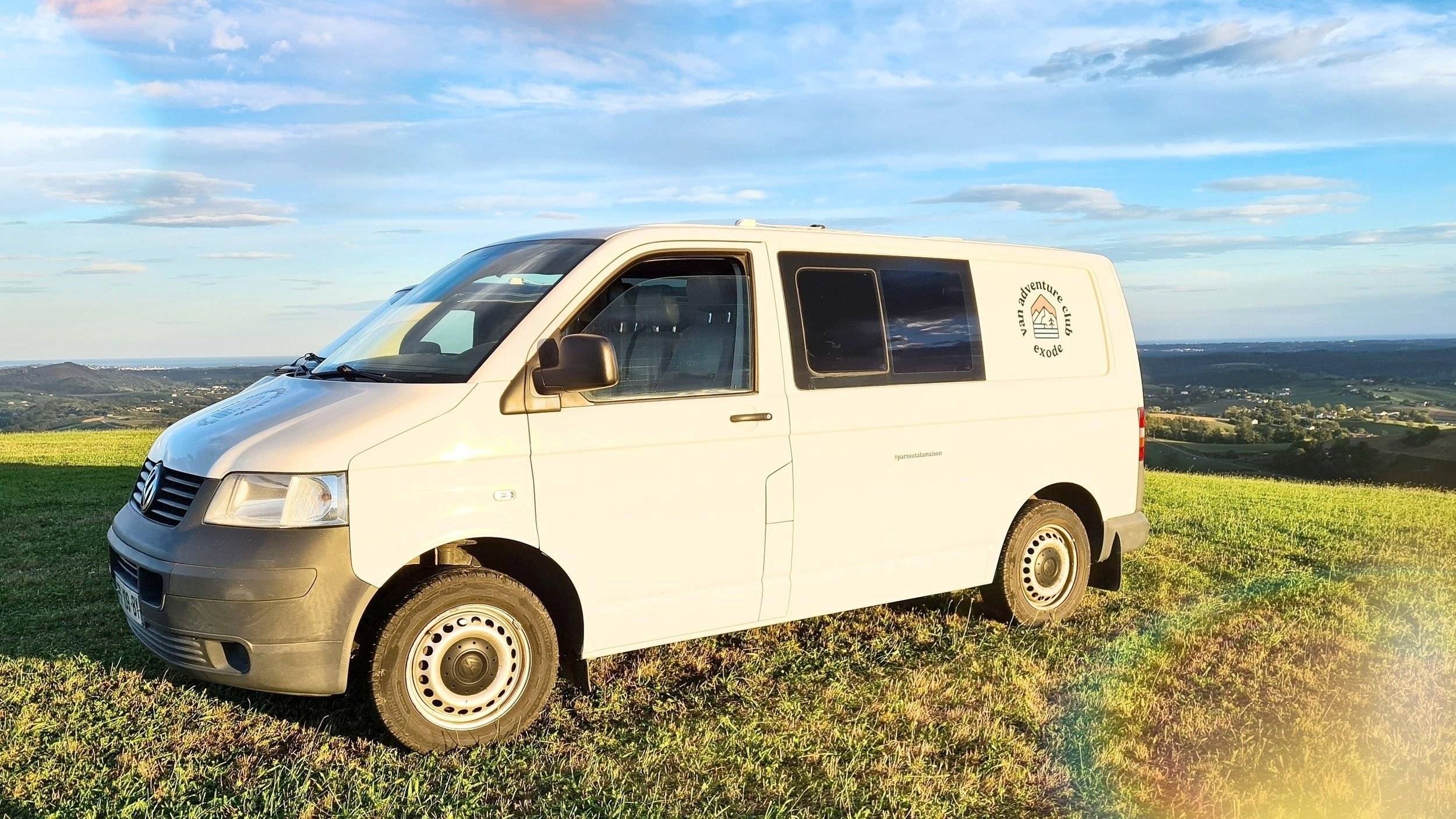 Voorkant 3/4 Volkswagen - Yescapa