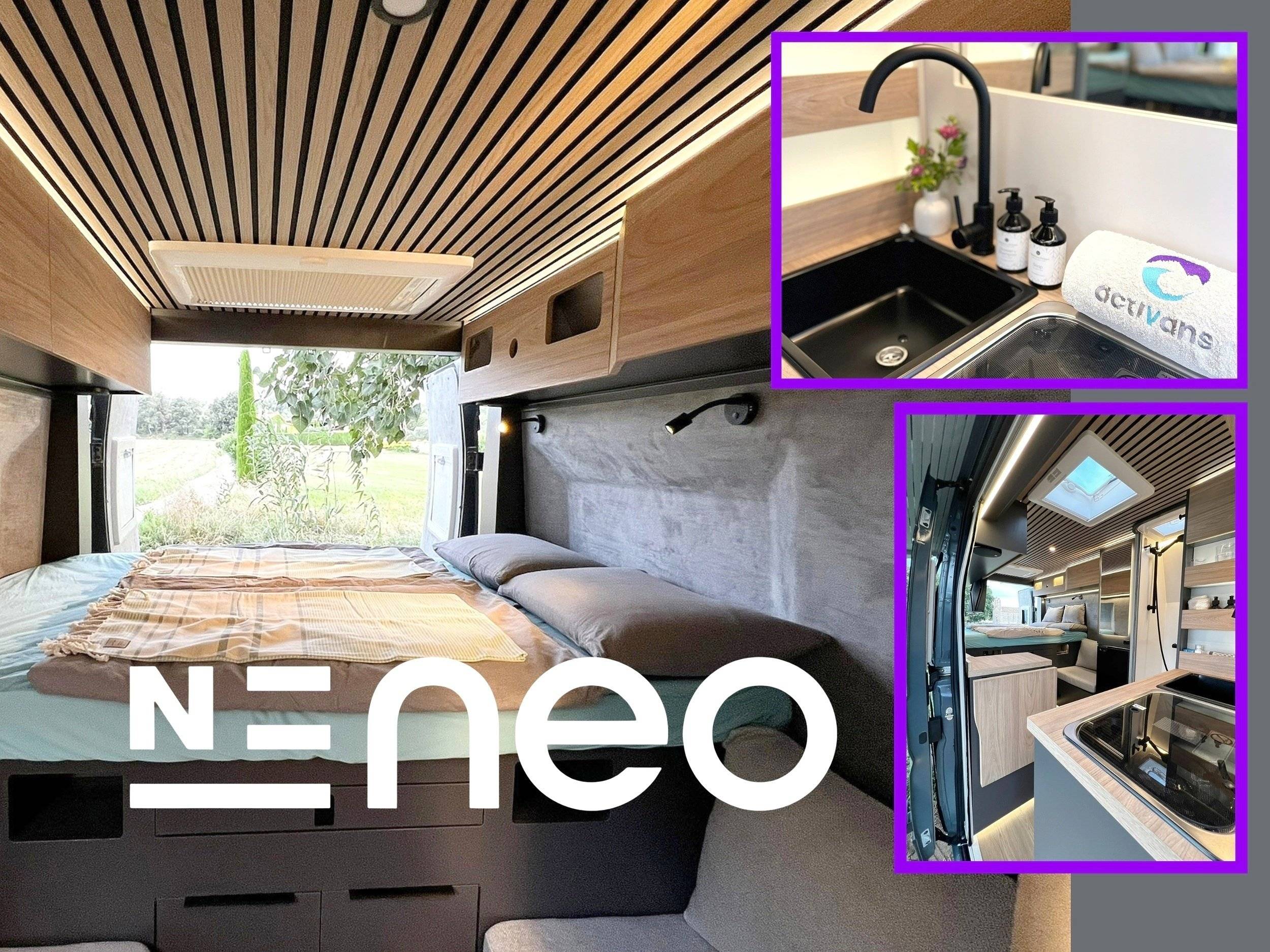 Vista frontale a ¾ Fiat DUCATO - Yescapa