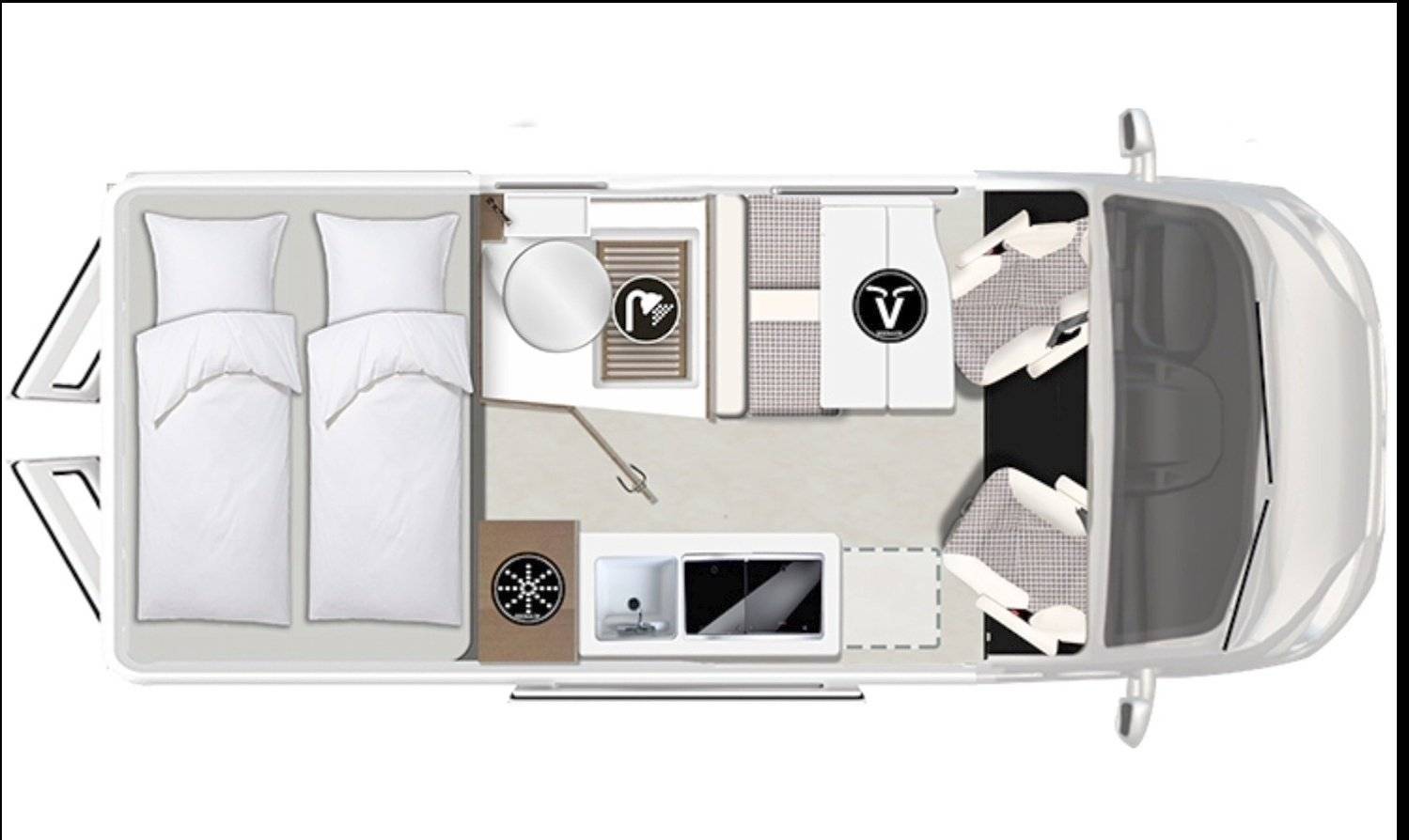 Karmann Mobil 2,3 l 130 ch.