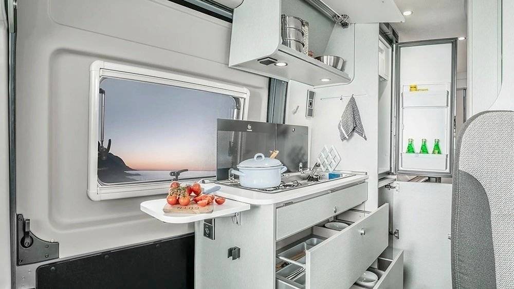 Kochnische Fiat ducato - Yescapa