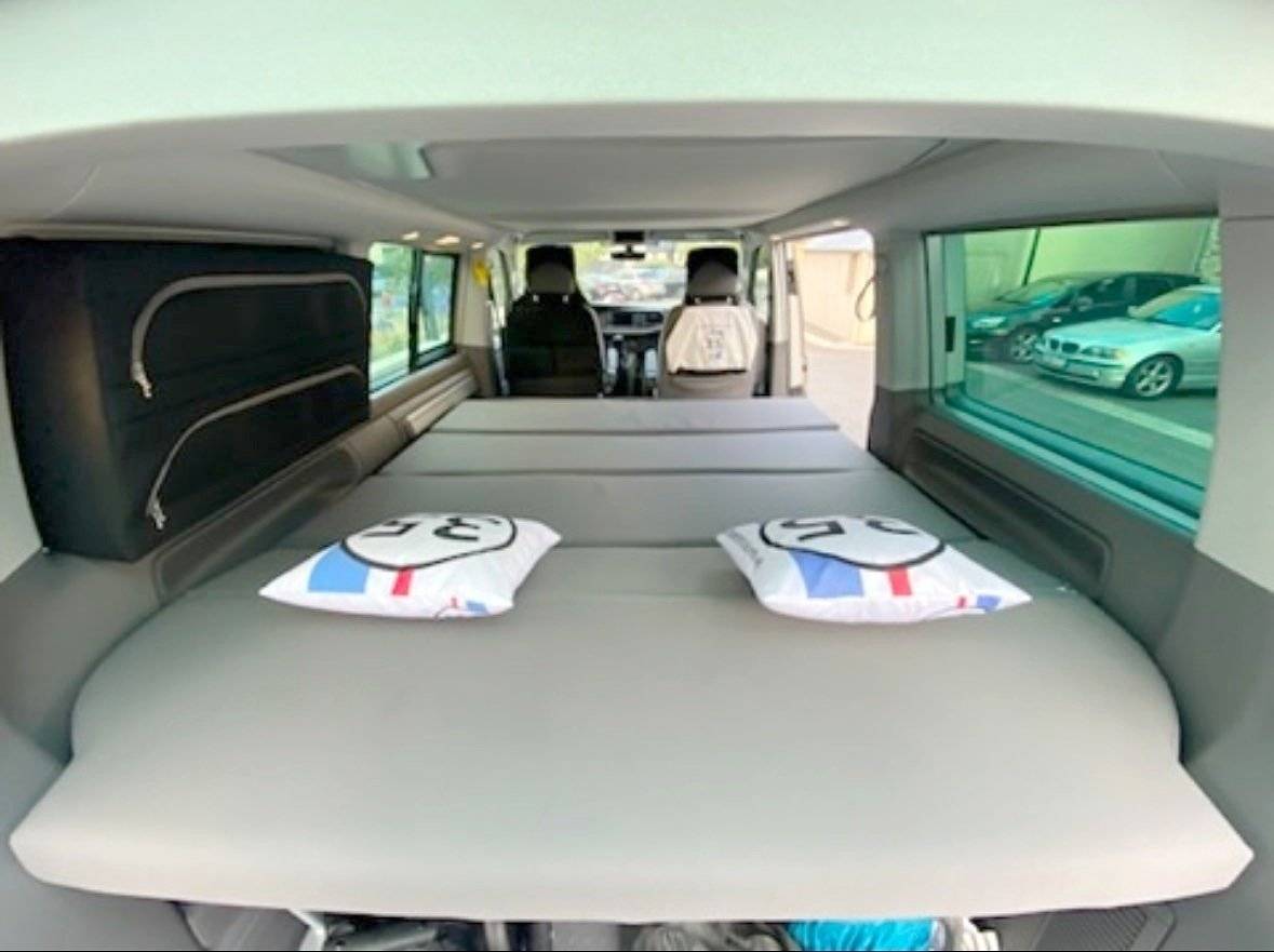 Couchages Volkswagen T6.1 California Beach - Yescapa