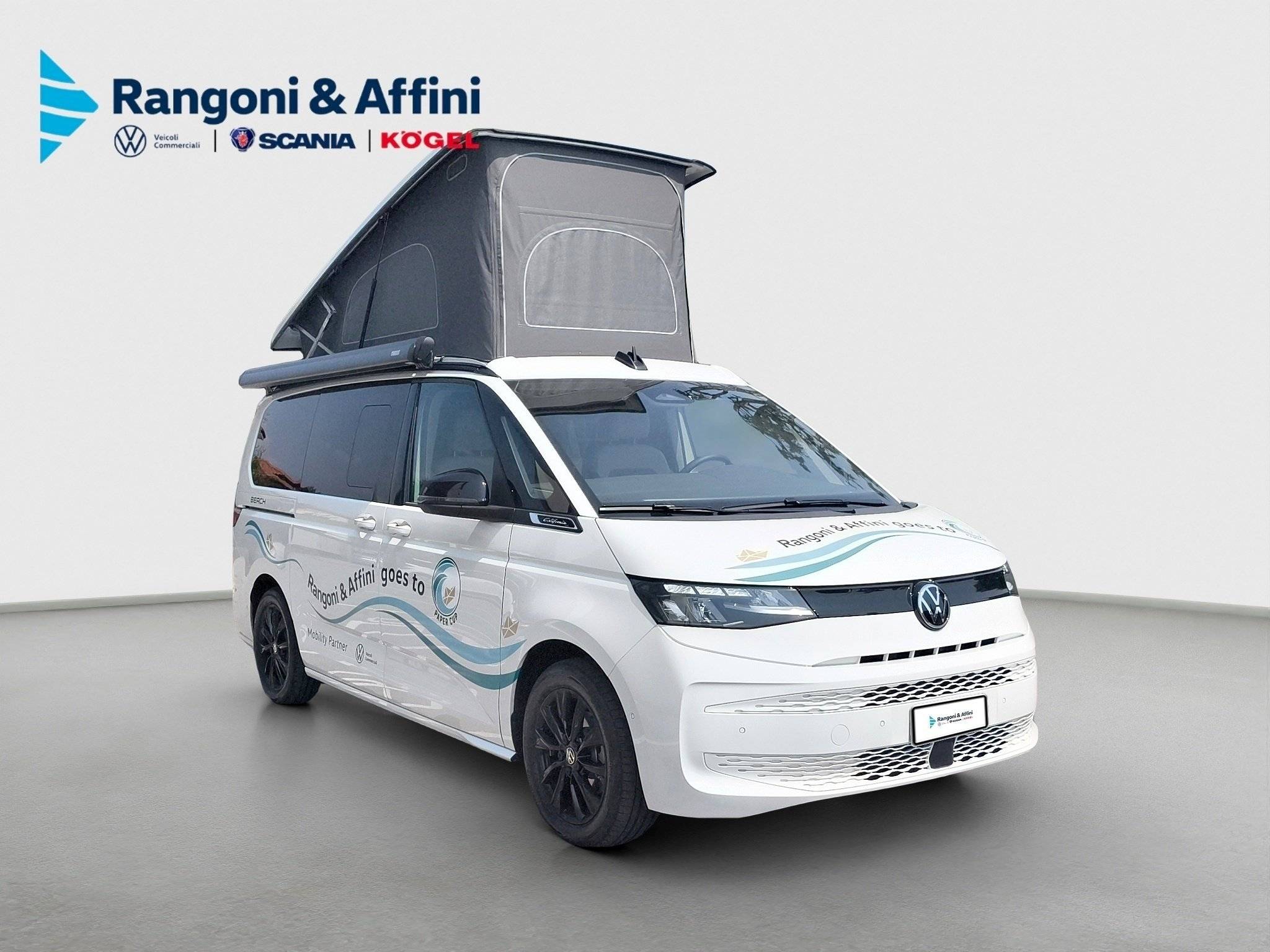 Vue avant de 3/4 Volkswagen california beach - Yescapa