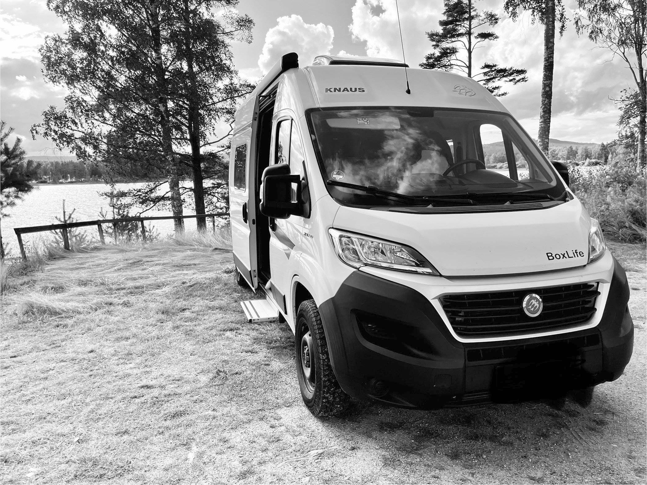 Voorkant 3/4 Fiat - Yescapa