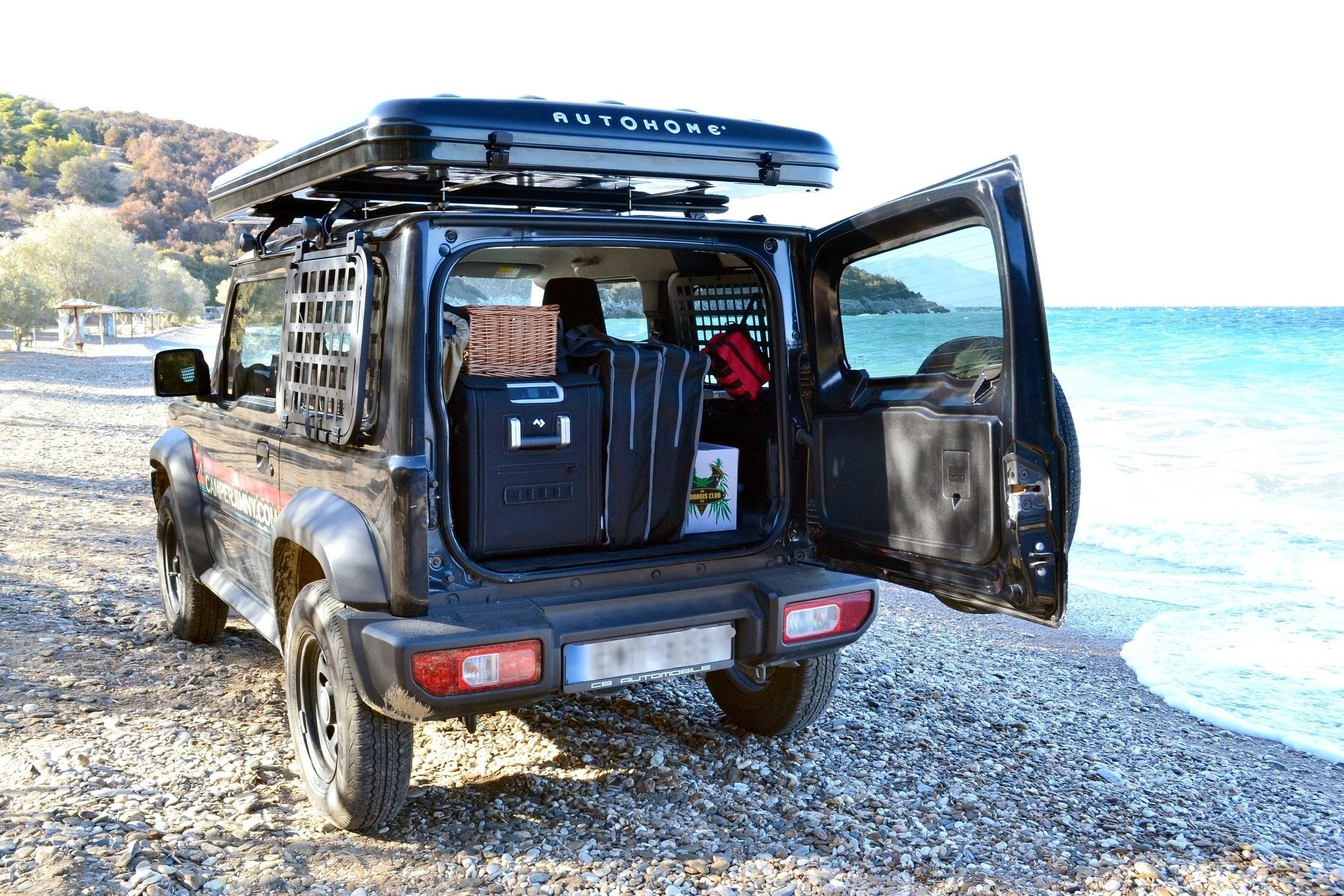 Vista posteriore Suzuki - Yescapa