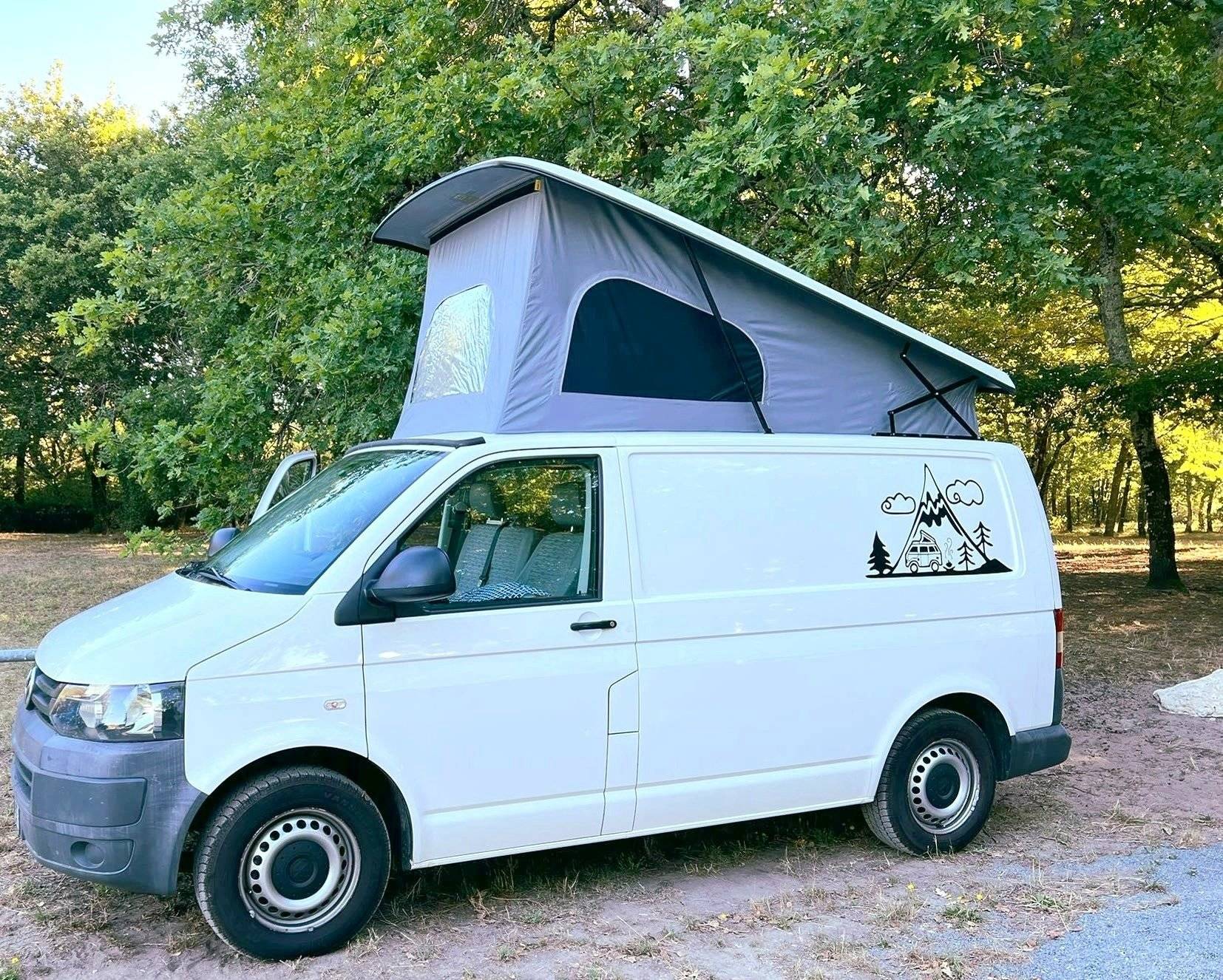 Voorkant 3/4 Volkswagen - Yescapa