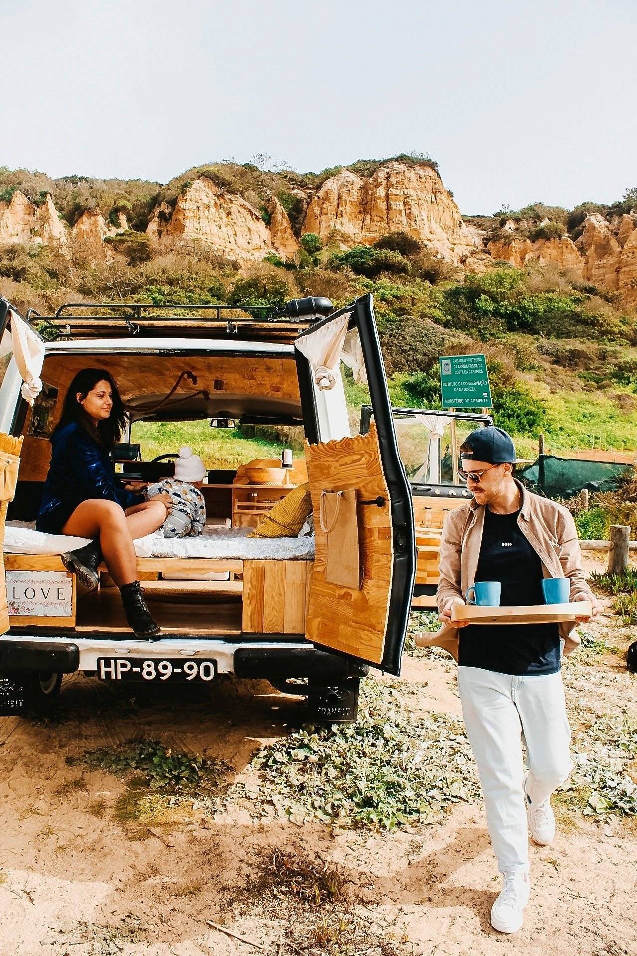 Car Caravane Ford transit