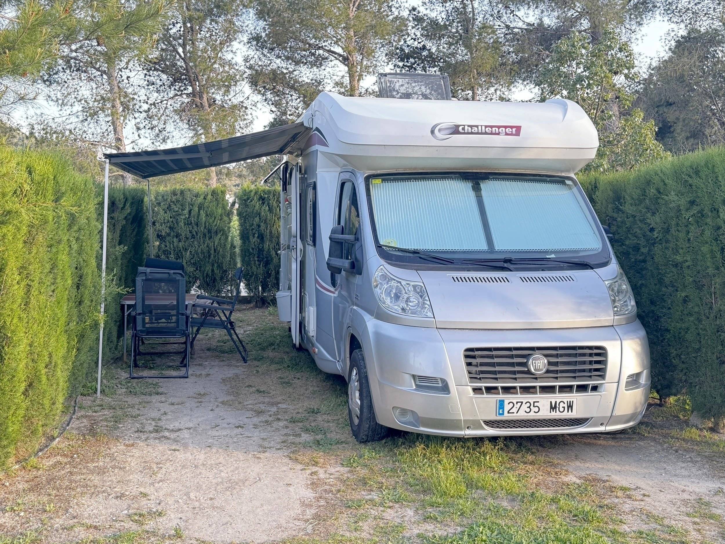 Front view from 3/4 Fiat Ducato 2,3 l Multijet 130 ch. - Yescapa