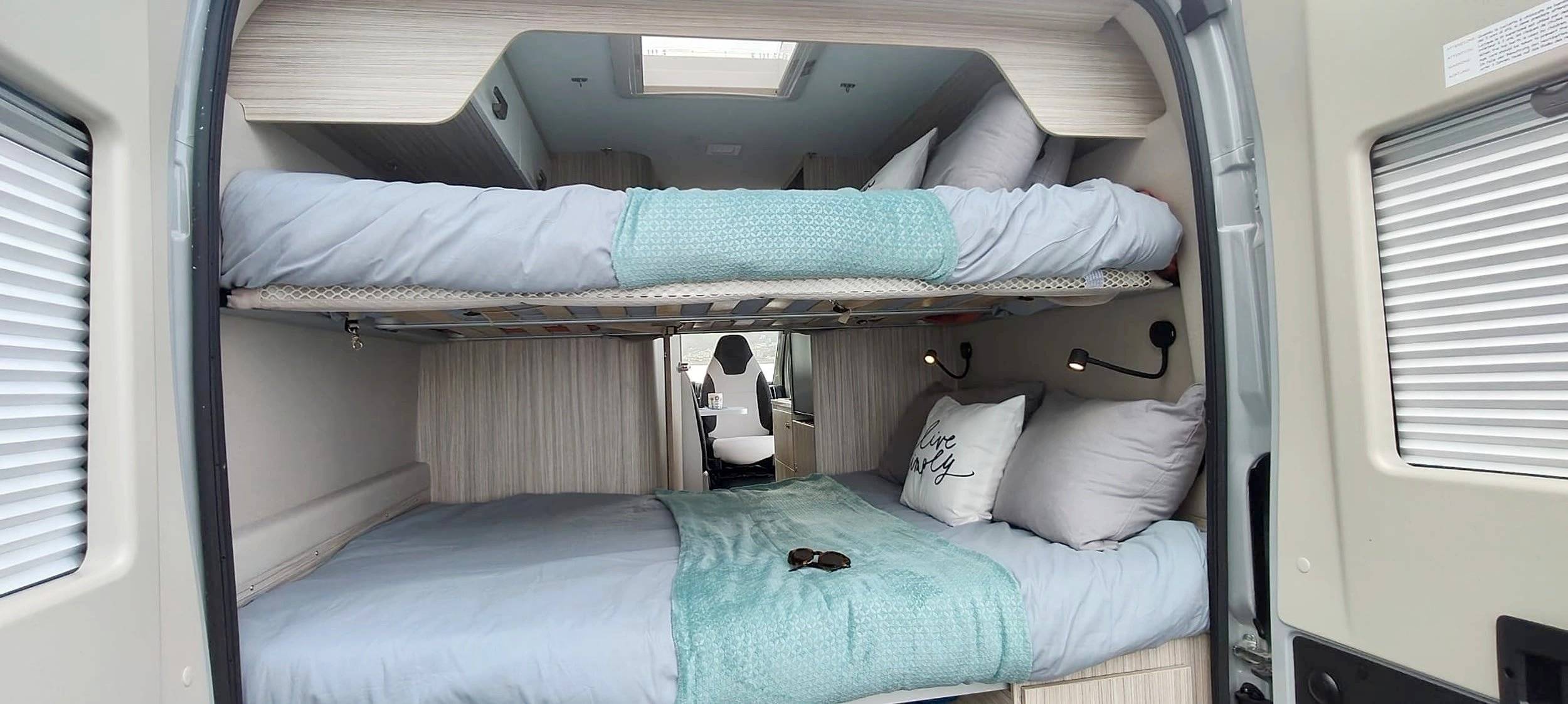 Schlafplätze Fiat - Yescapa