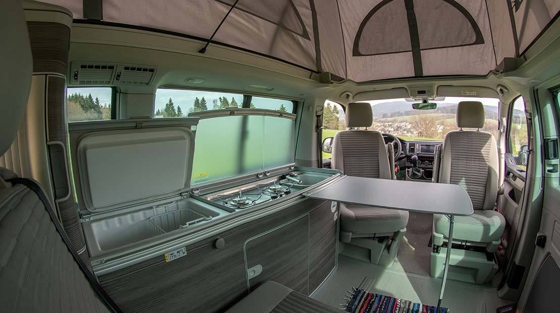 Cozinha VW Surfer Suite - Yescapa