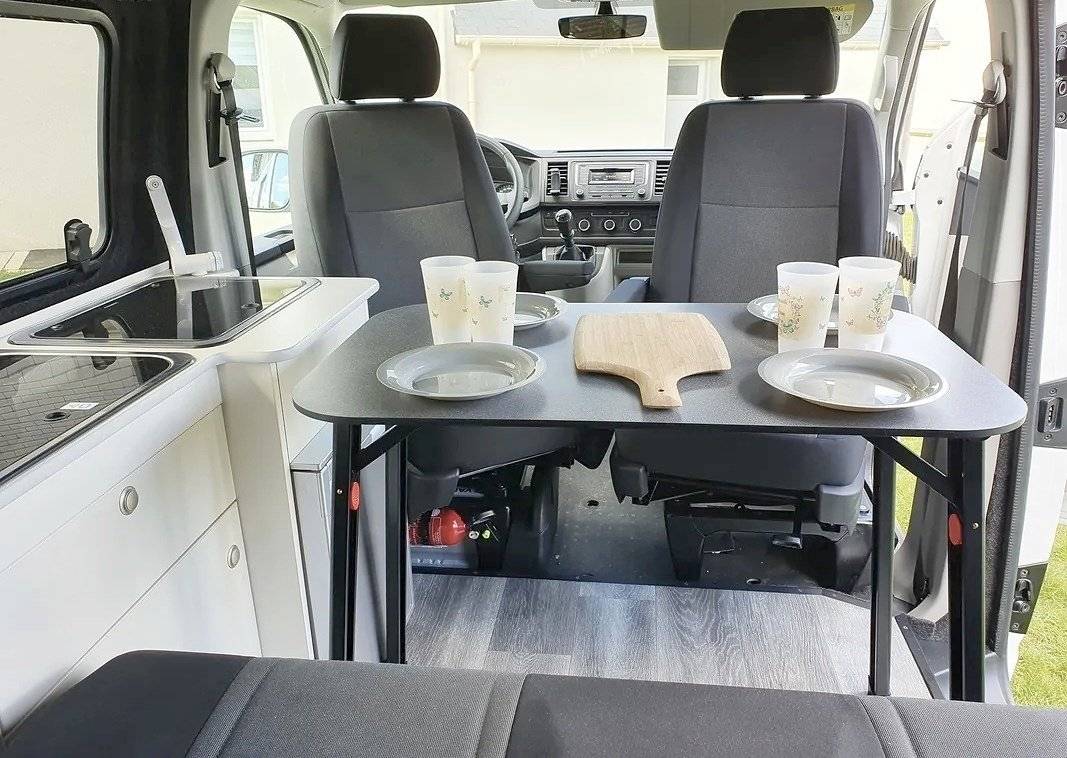 rider van Volkswagen Transporter