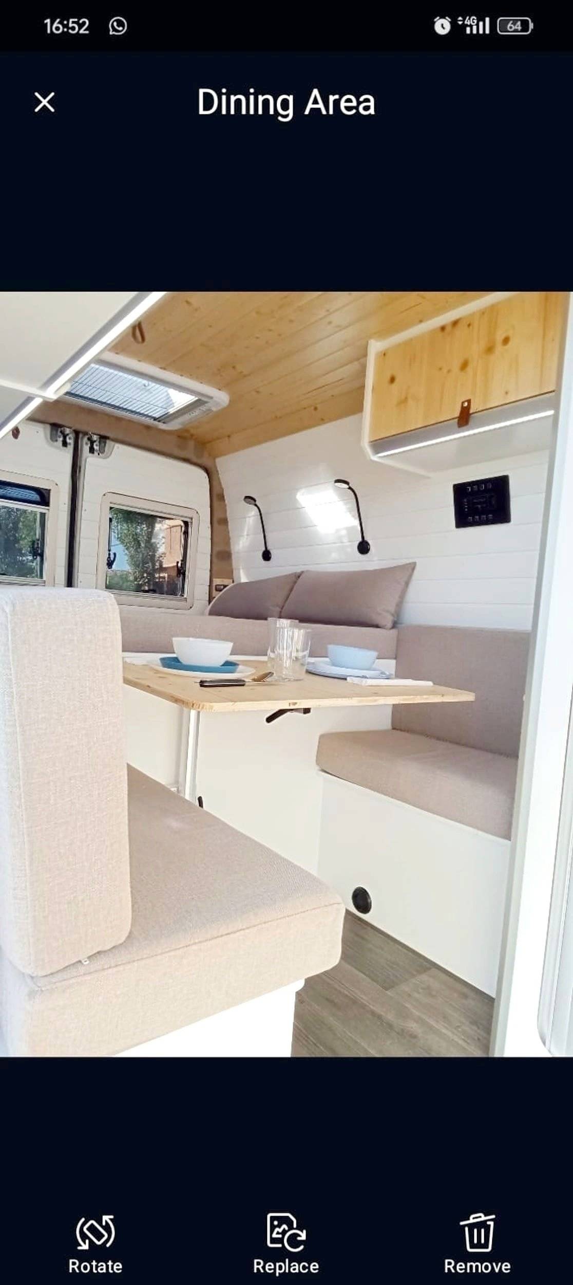 Coin repas Iveco Daily 35c13 - Yescapa