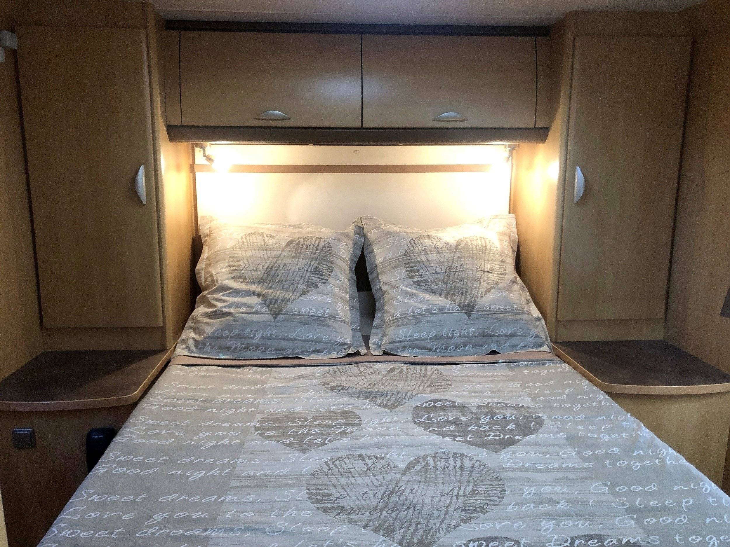 Couchages Fiat 2,3 l 130 ch - Yescapa