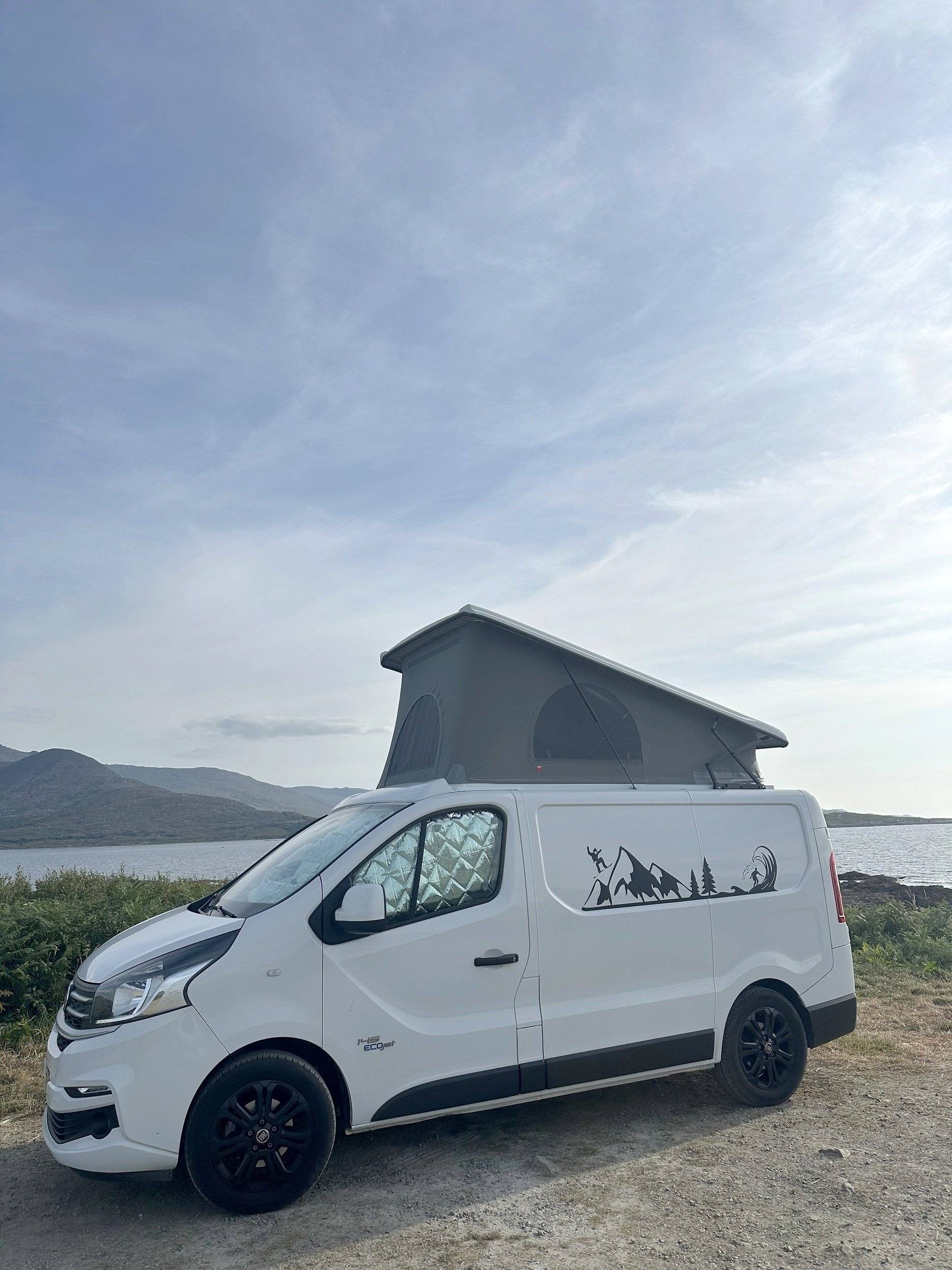 Front view from 3/4 Fiat - Yescapa