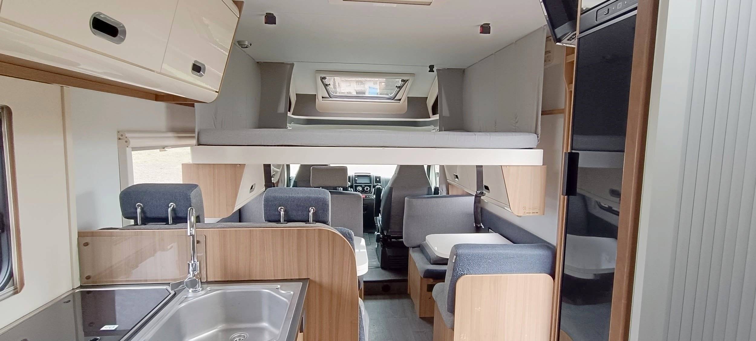 Schlafplätze Fiat 2,3 l 130 ch. - Yescapa