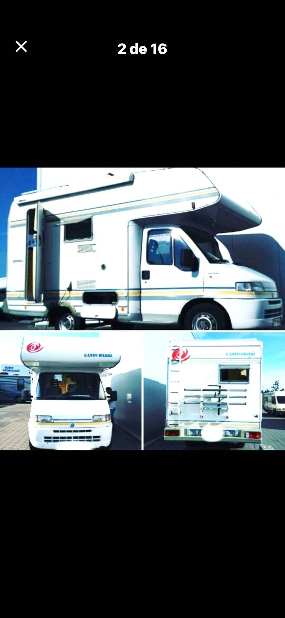 Voorkant 3/4 Fiat Ducato 2,0 l 130 ch - Yescapa