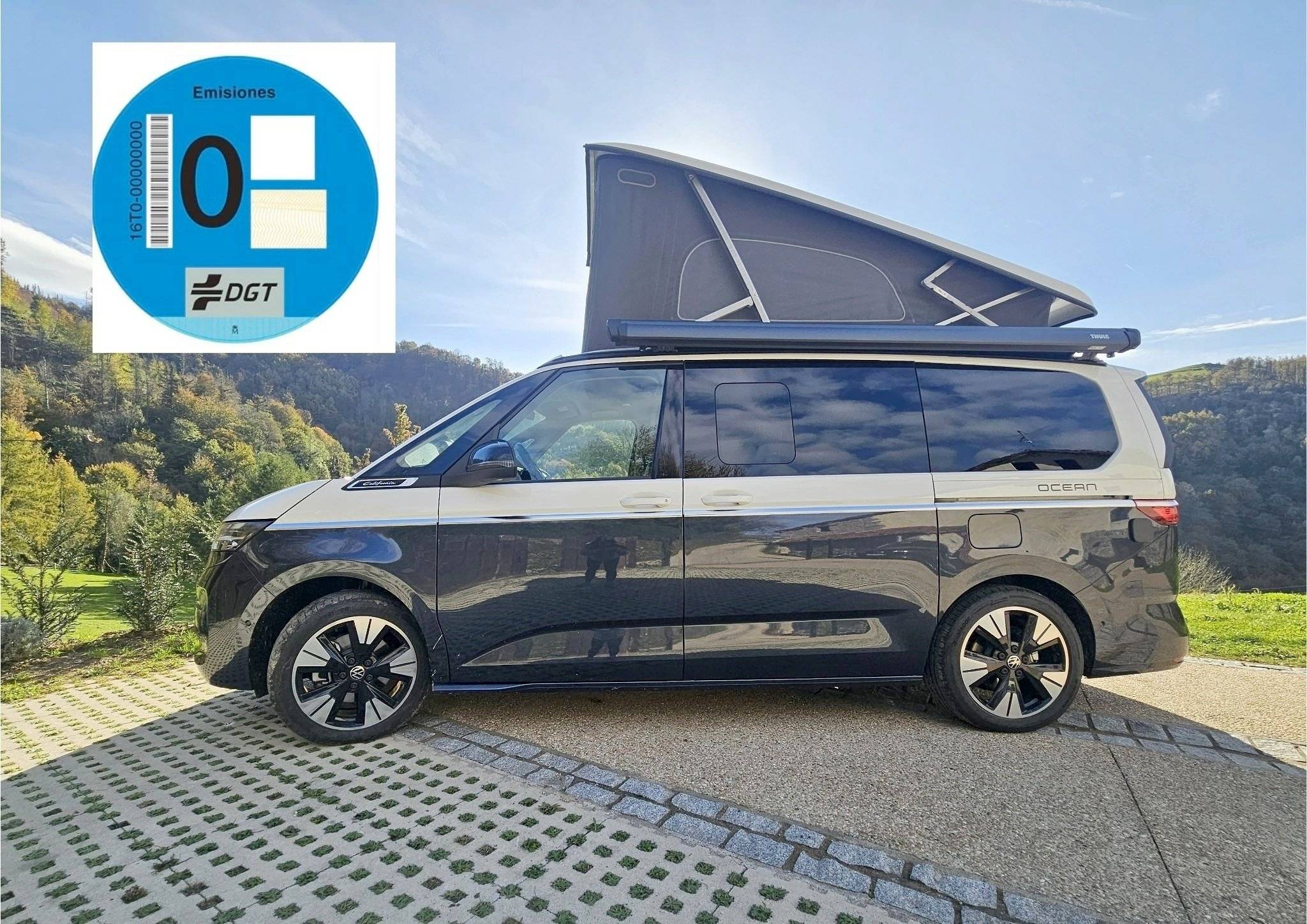 Voorkant 3/4 Volkswagen VOLKSWAGEN CALIFORNIA - Yescapa