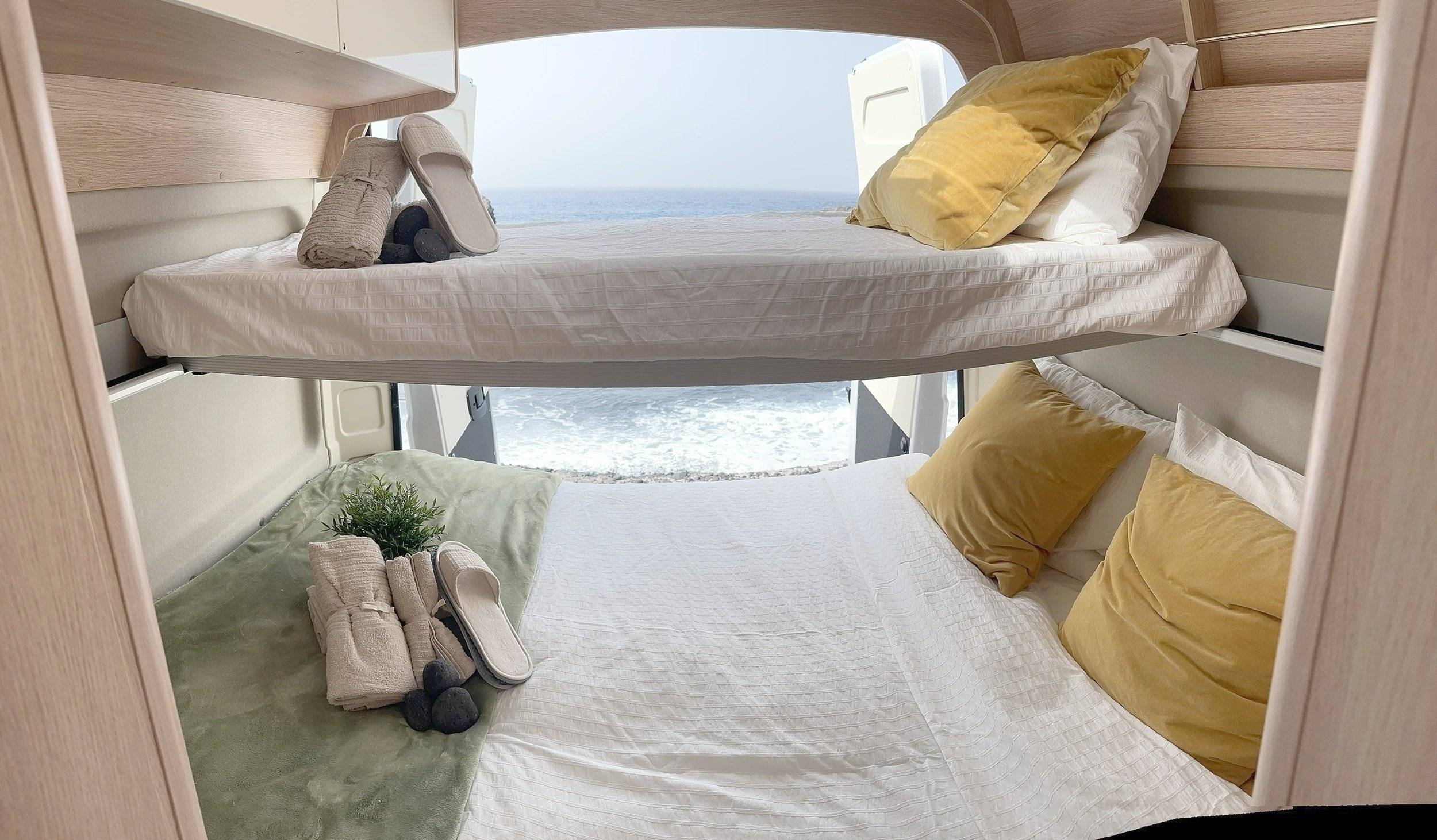 Plazas en cama Peugeot Peugeot Boxer - Yescapa
