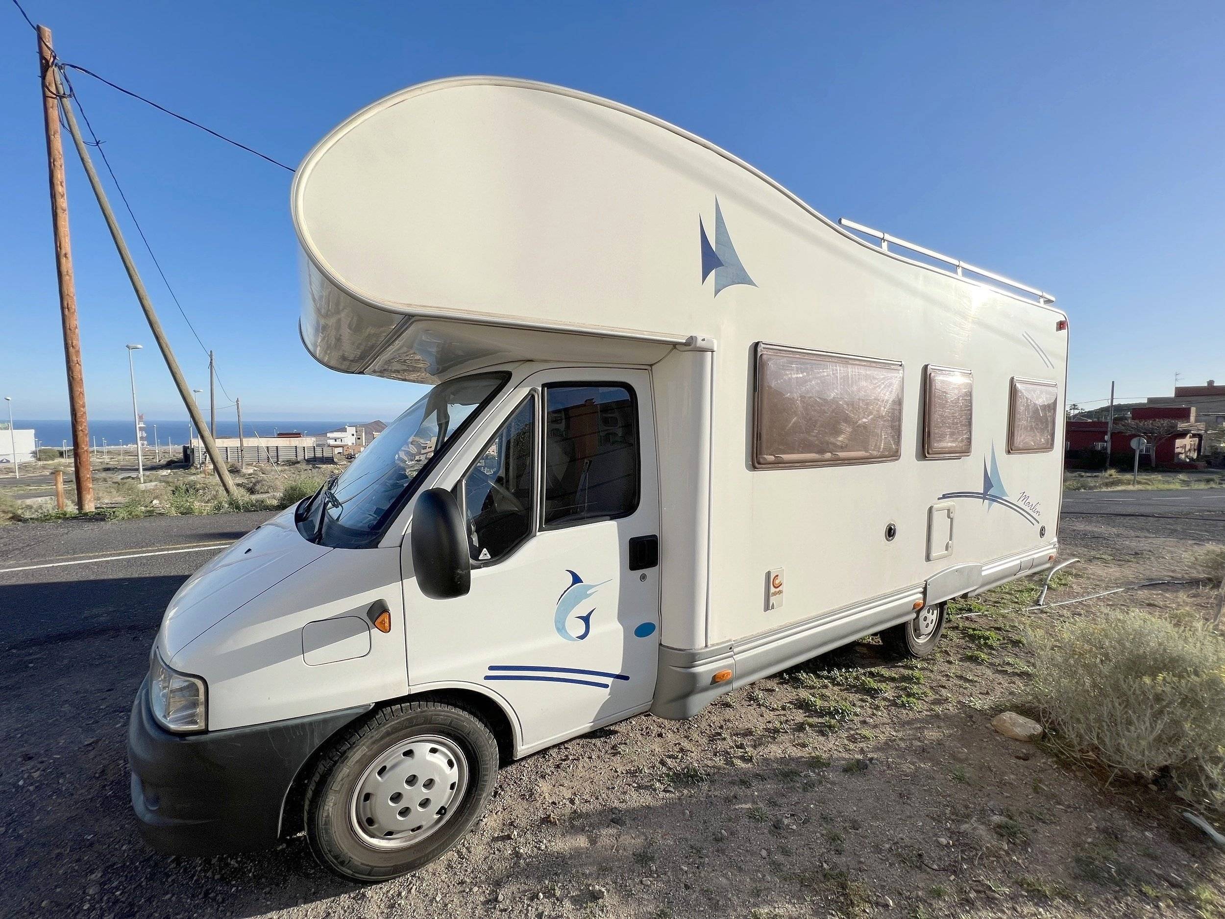 schräge Vorderansicht Fiat Fiat ducato - Yescapa