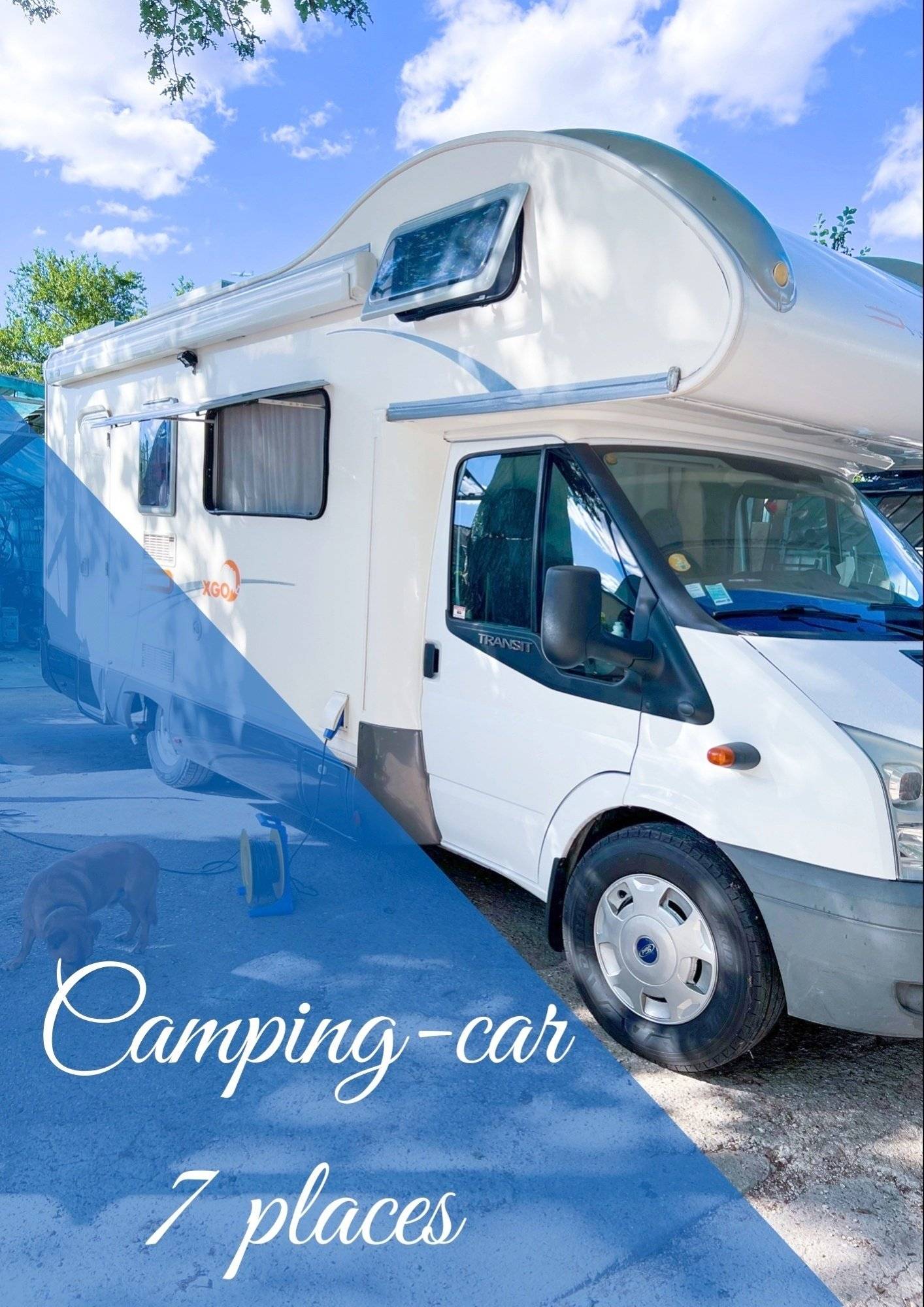 Vista de 3/4 Ford - Yescapa