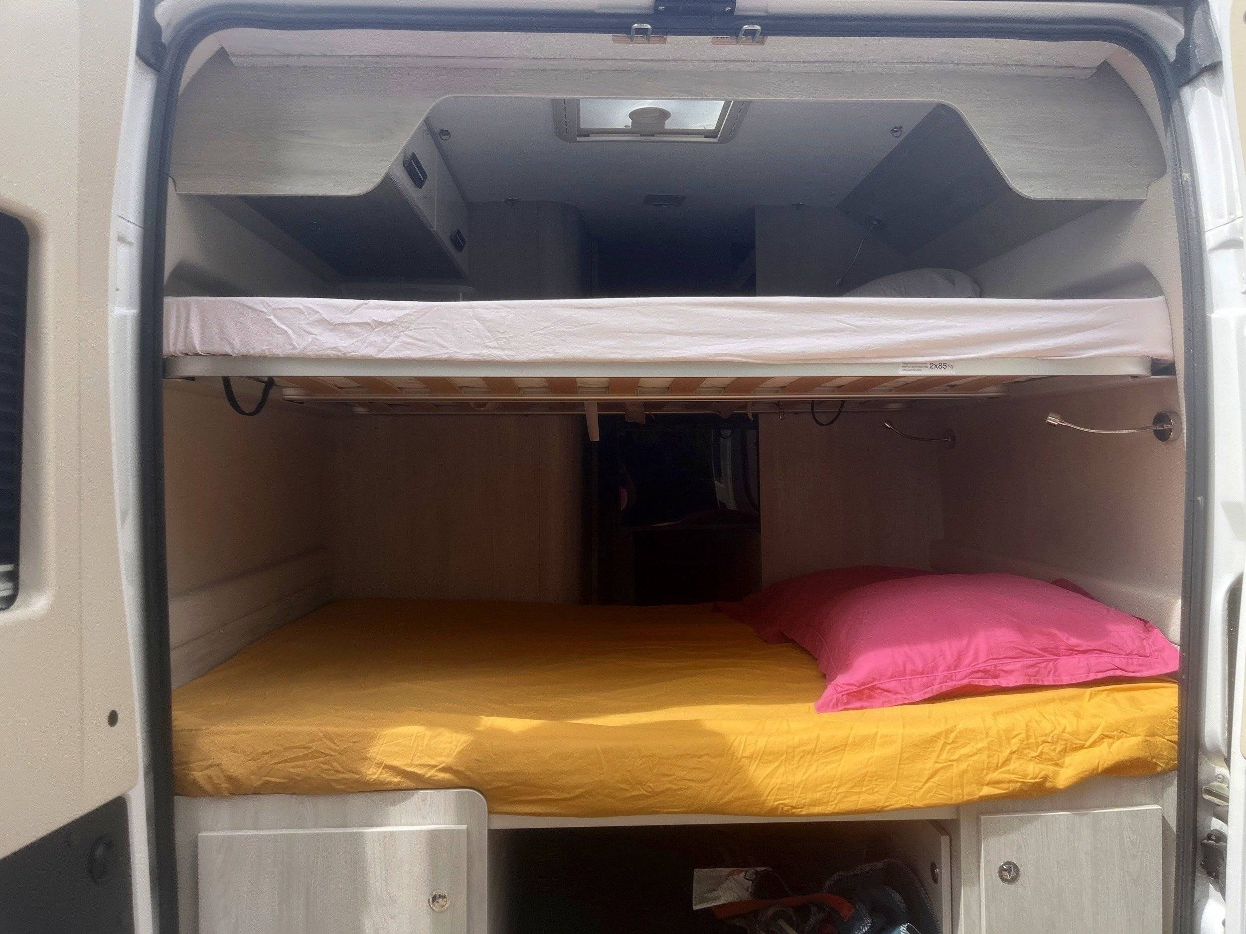 Schlafplätze Fiat Ducato 2,3 l 130 ch. - Yescapa
