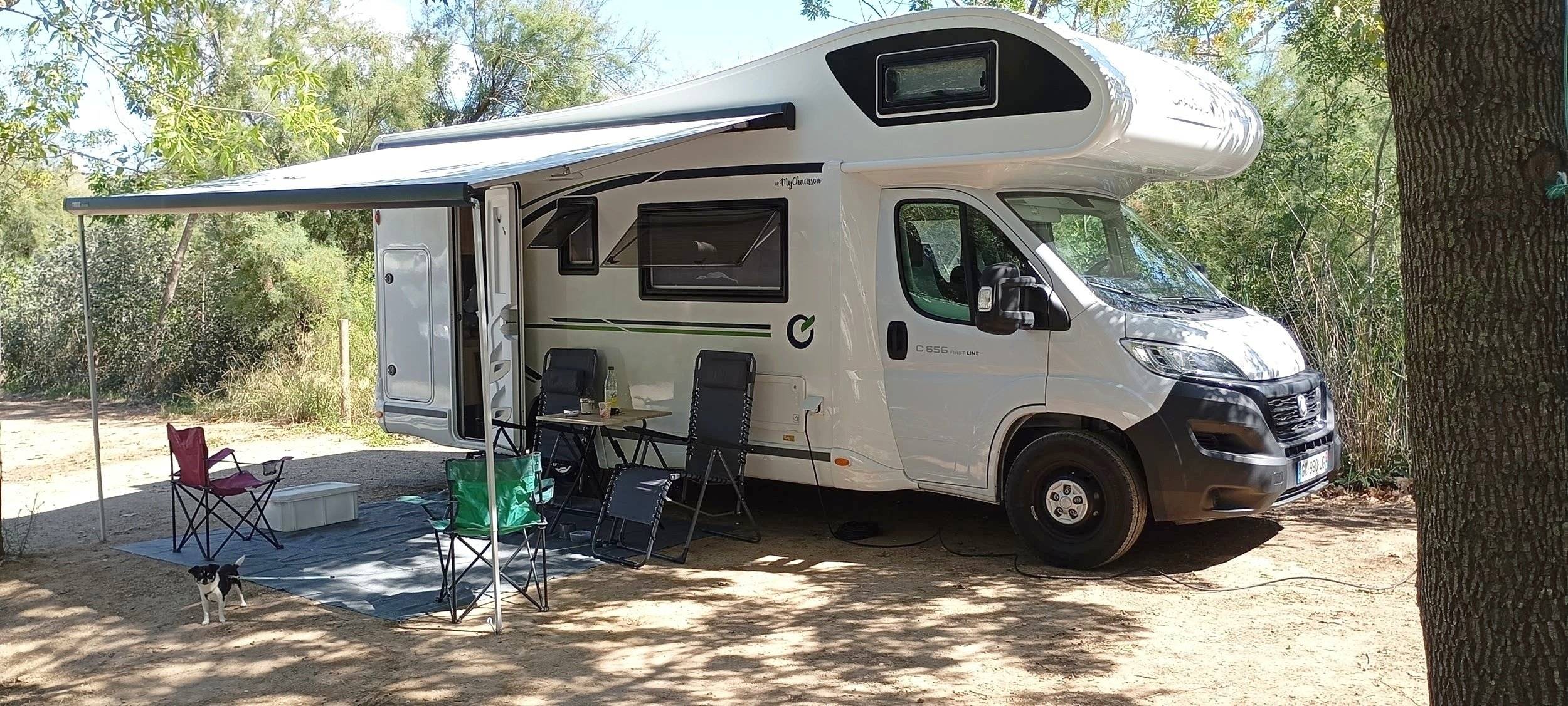 Vista de 3/4 Fiat Ducato - Yescapa